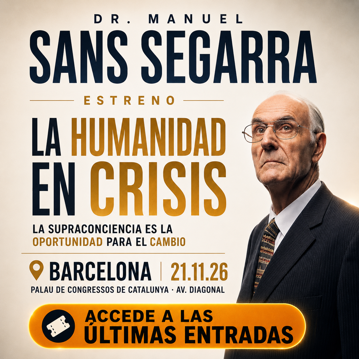 Dr. Manuel Sans Segarra Facebook ad: Barcelona - 21 noviembre 2026 | Manuel Sans Segarra…