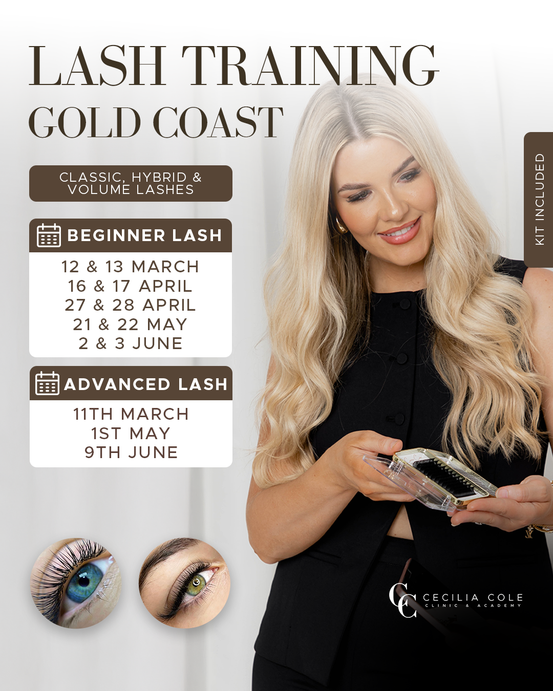 Cecilia Cole Clinic & Academy Facebook ad