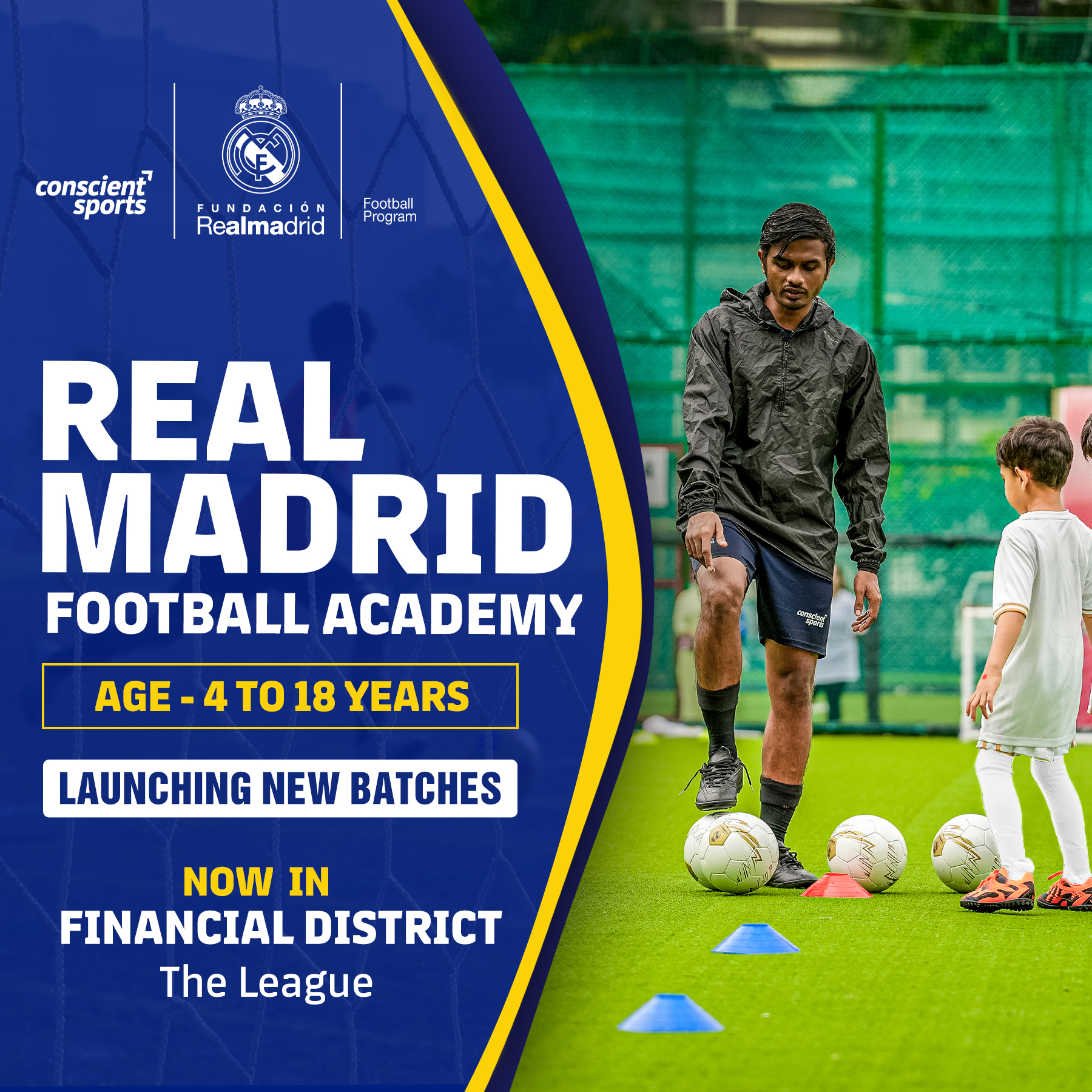 RMF India - Partner Conscient Sports Facebook ad