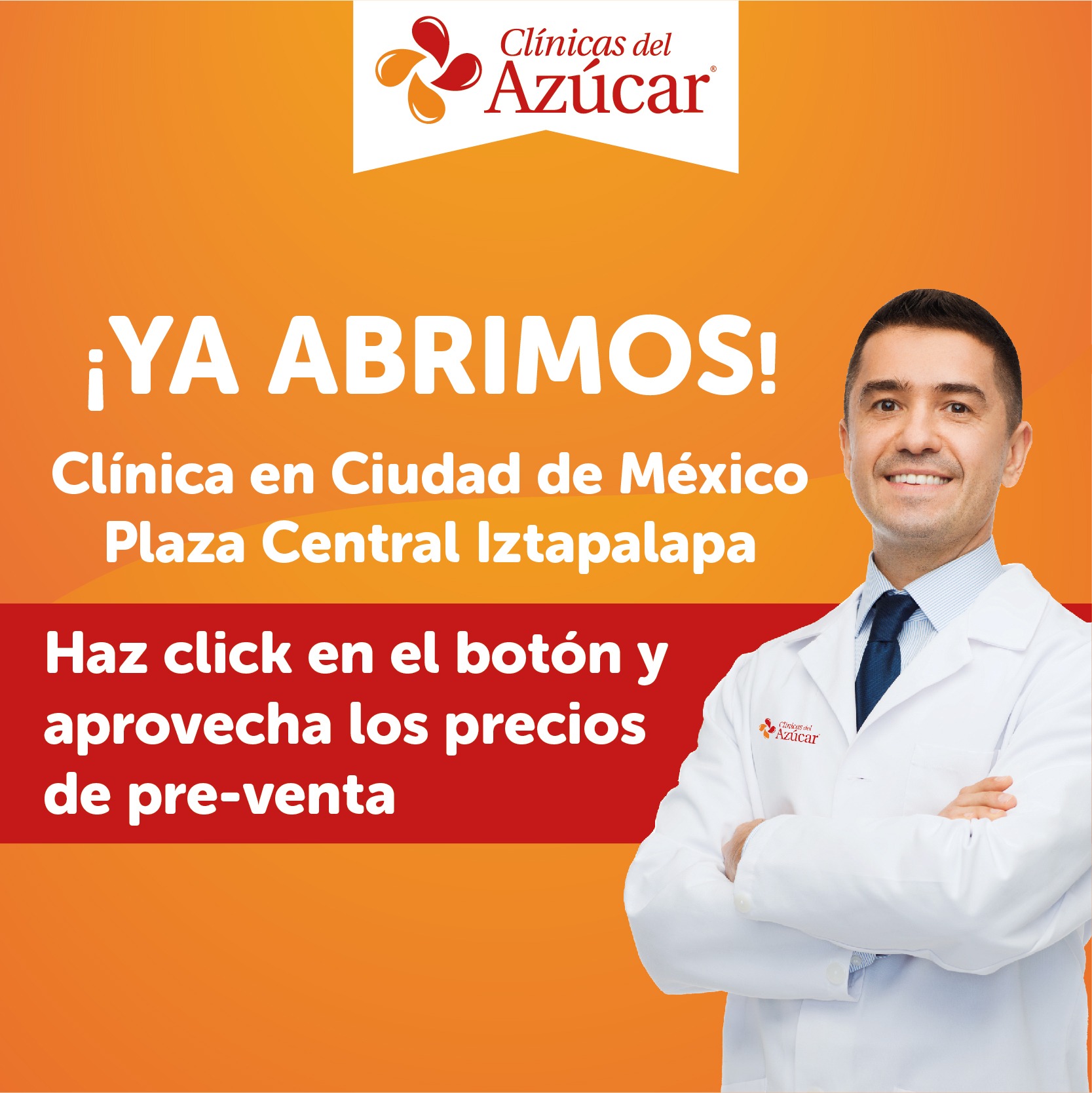 Clínicas del Azúcar - CDMX Facebook ad