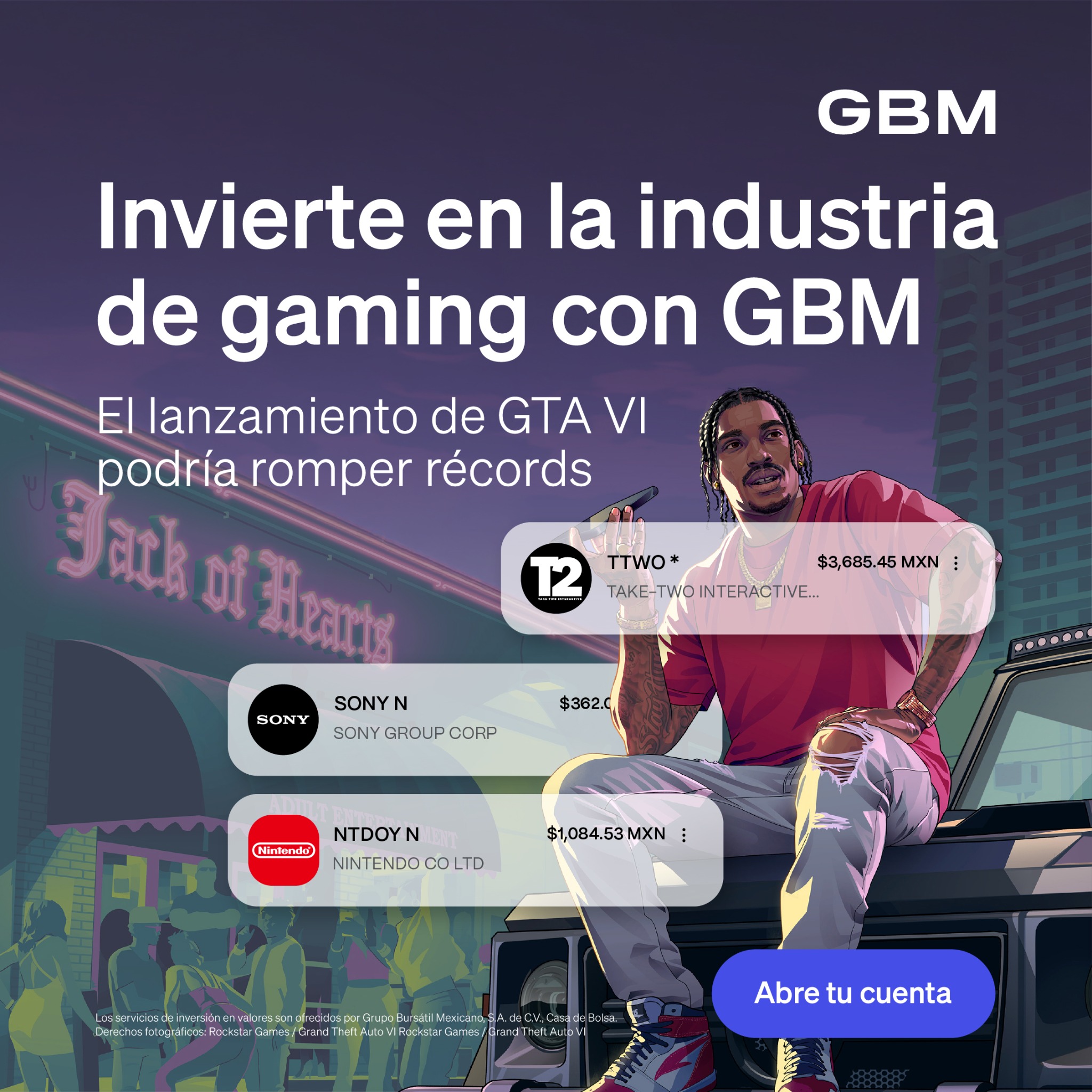 GBM Facebook ad