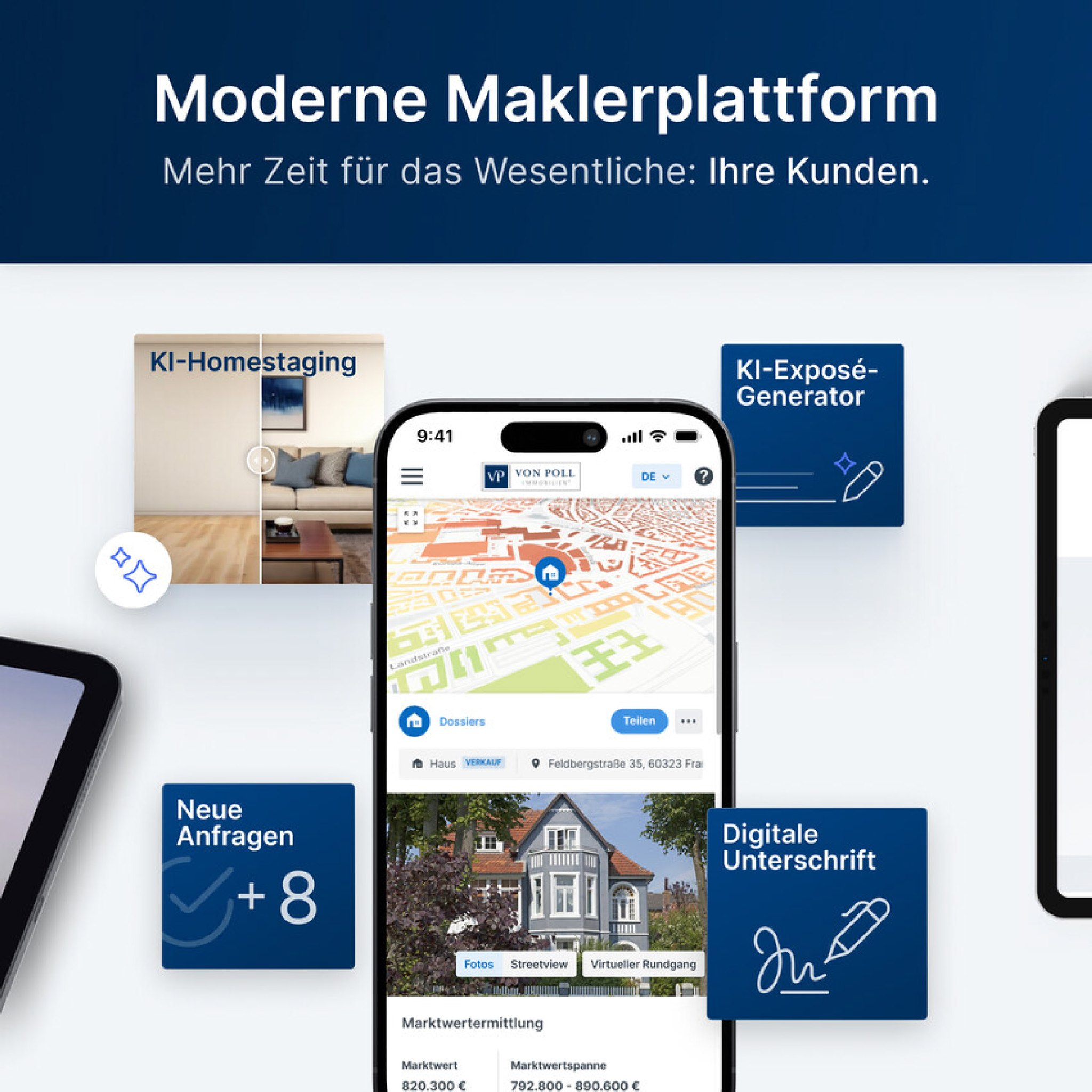 VON POLL IMMOBILIEN Hof/Saale Facebook ad: Für unserer Kunden suchen wir ein exklusives Anwesen…