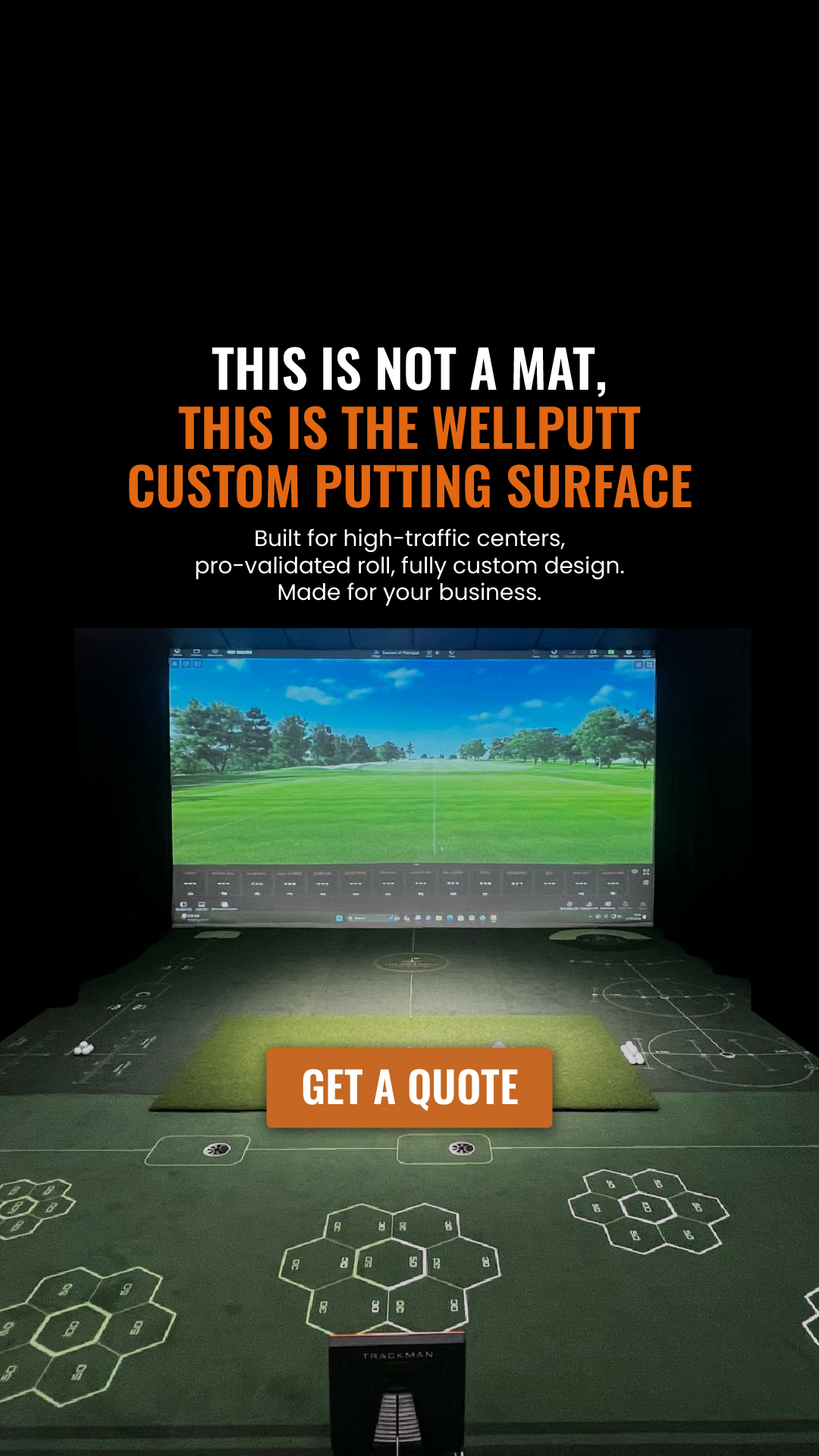 Wellputt Golf Facebook ad