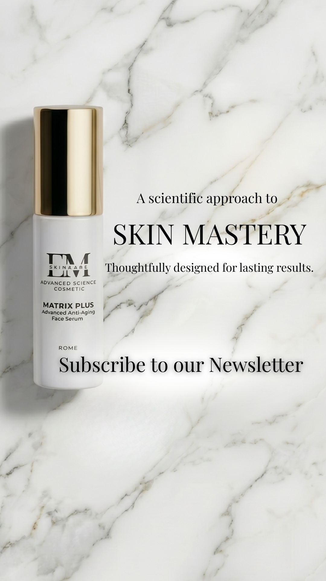 EM Skincare Facebook ad from Apr 16, 2026