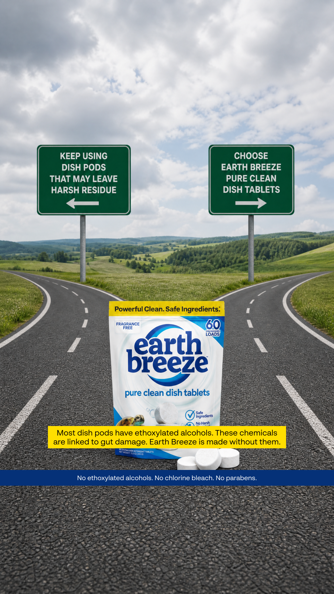Earth Breeze Facebook ad