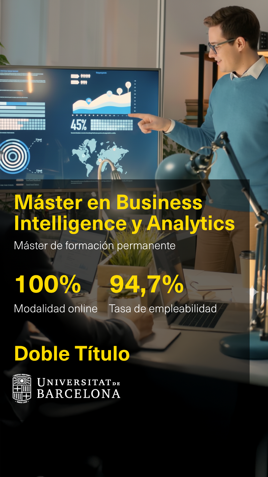 OBS Business School Facebook ad