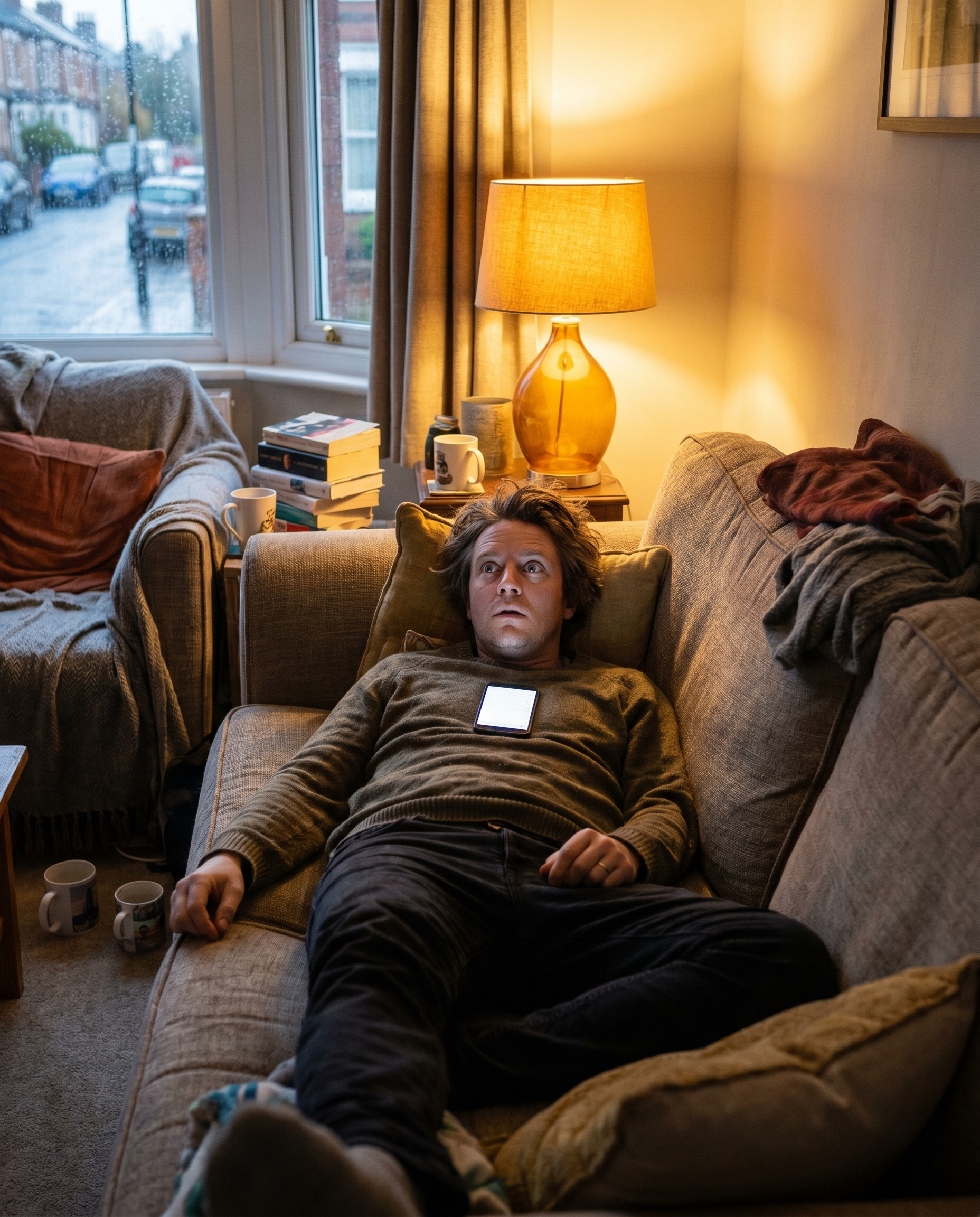 Mornings with Lily Facebook ad: Your anxiety might not be you. It might be your coffee.
