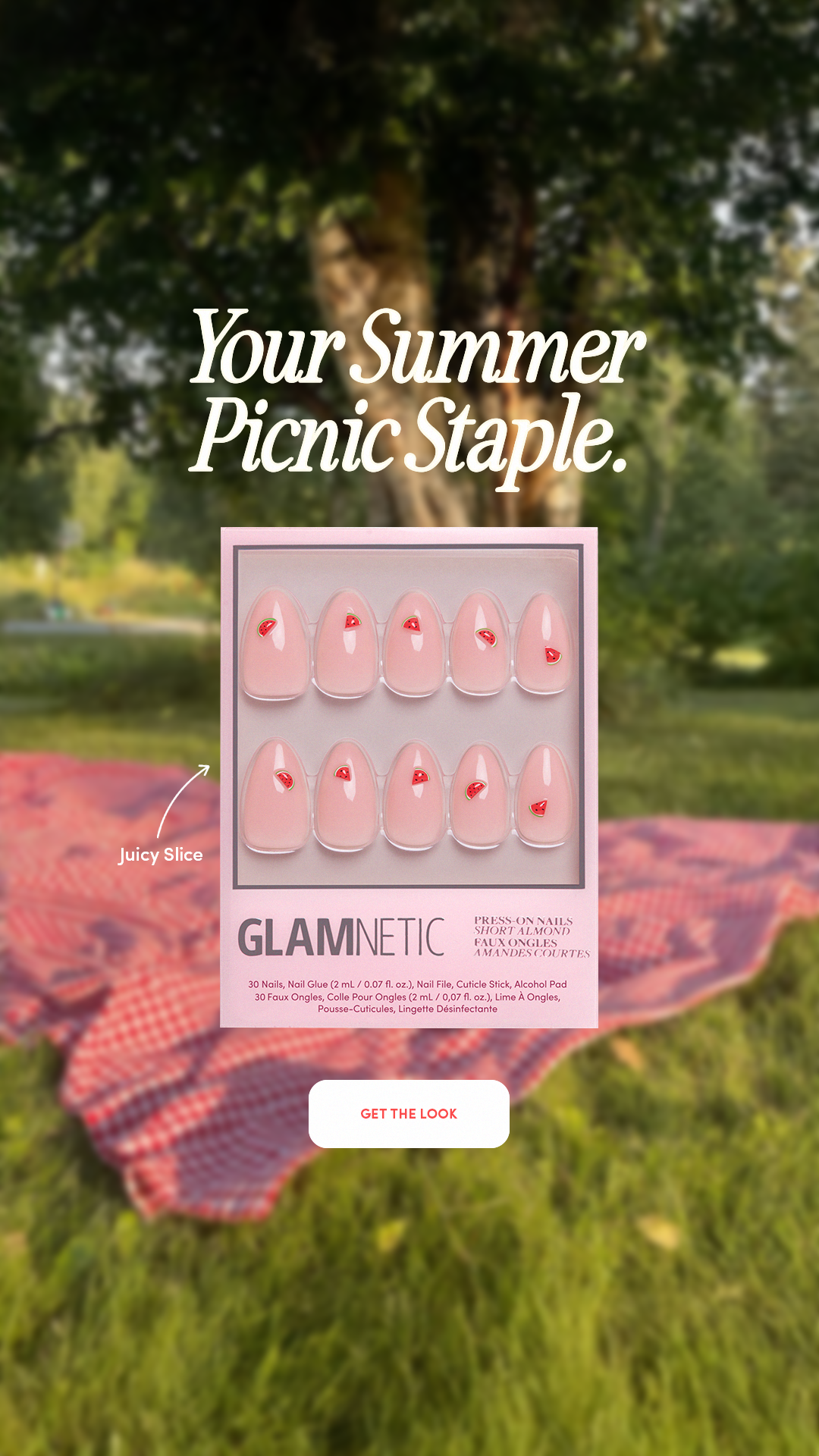 Glamnetic Facebook ad