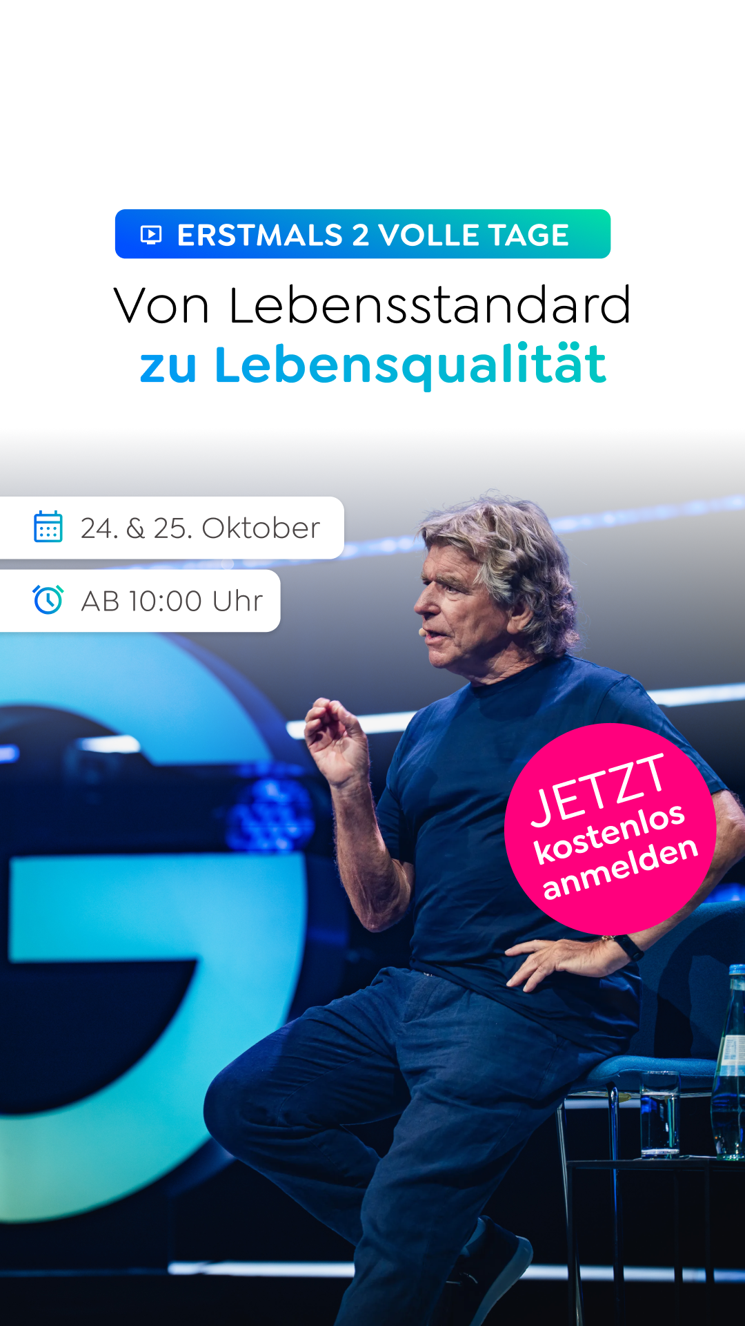 Greator Facebook ad: Online-Seminar am 24. + 25. Oktober