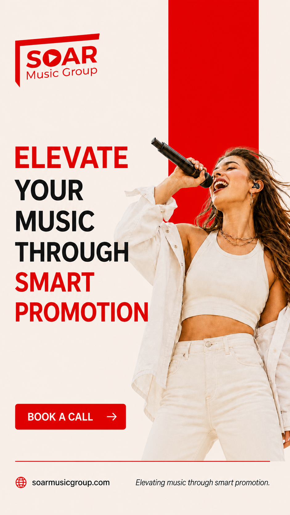 Soar Playlist Network Facebook ad: Promote Your Music Smarter