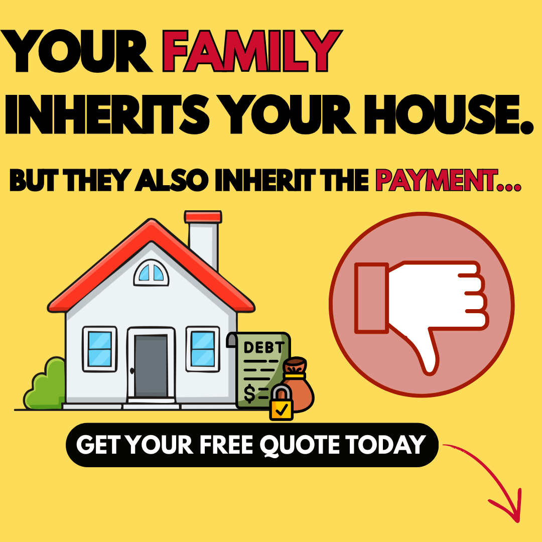 Signature Life Facebook ad: Mortgage Protection w/ Living Benefits