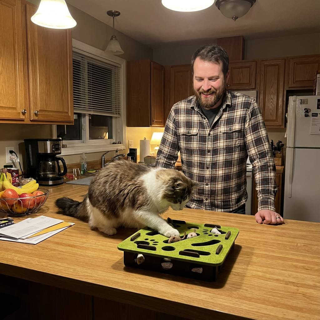 Suzanne Hathaway Facebook ad: Read this if your cat ignores every toy