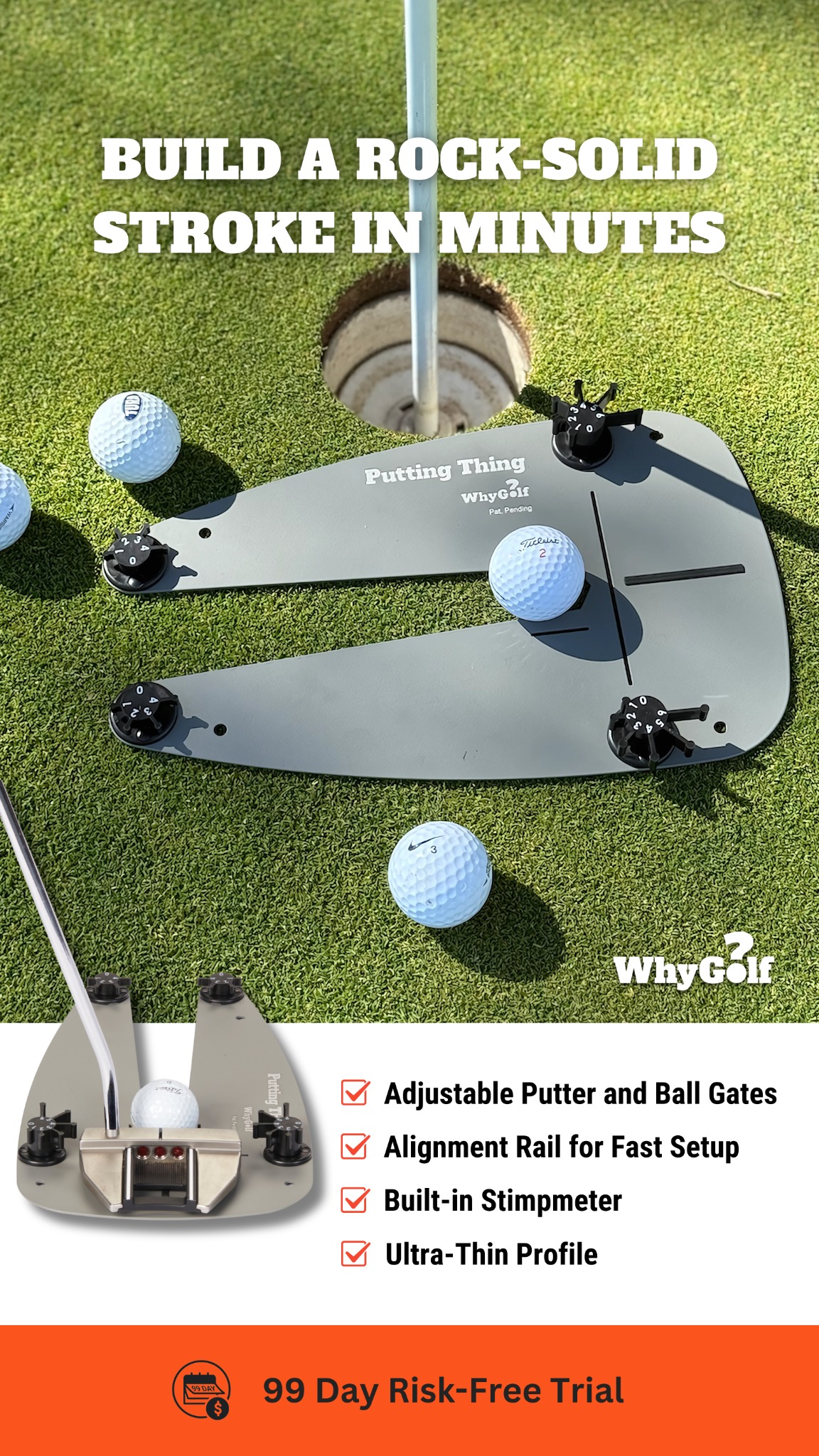 WhyGolf Facebook ad