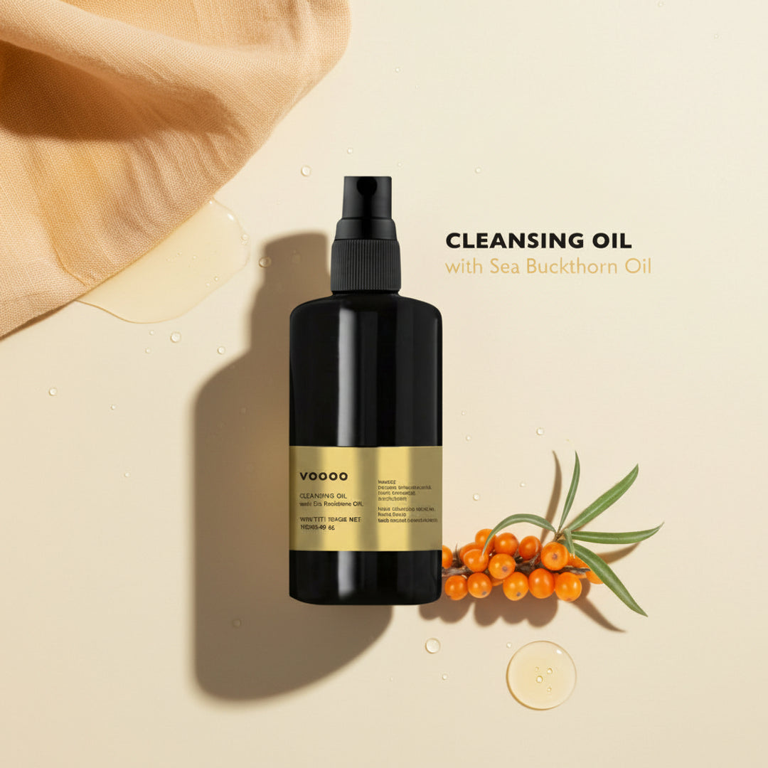 Vooqo Facebook ad: Zero Synthetics. Zero Pore-Cloggers.