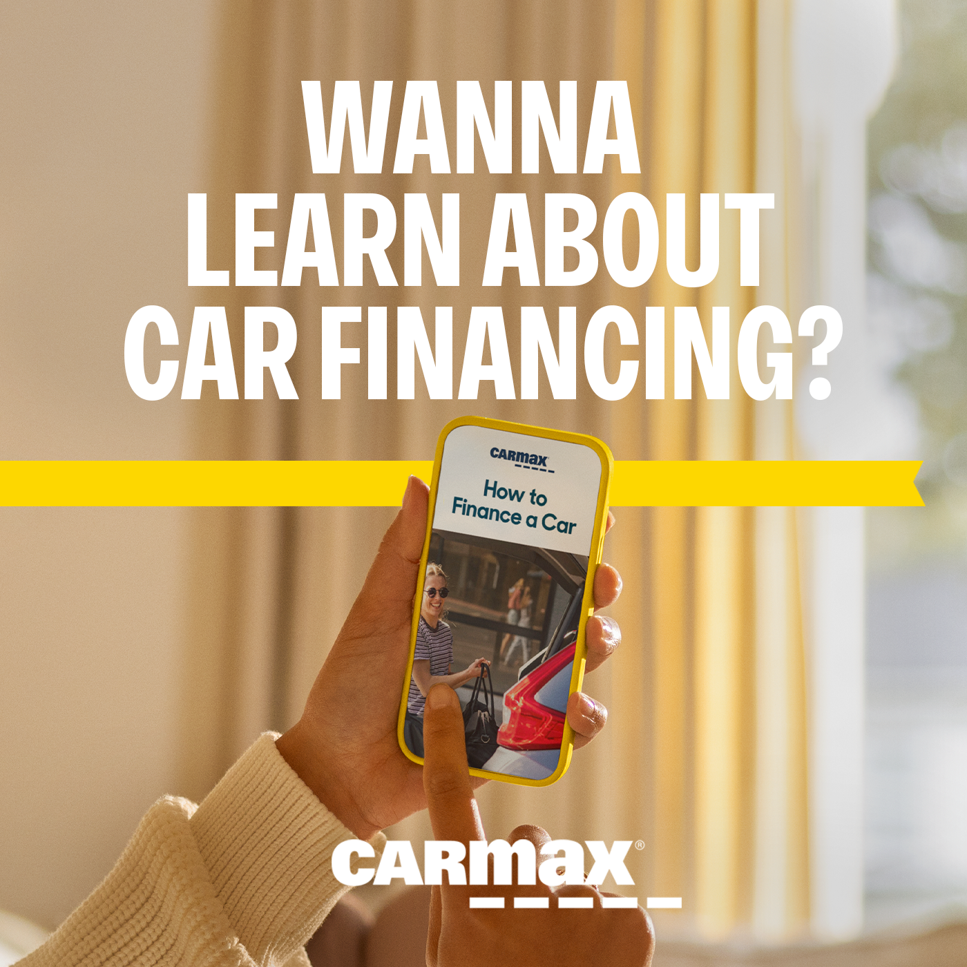 CarMax Facebook ad: Need some financing help?