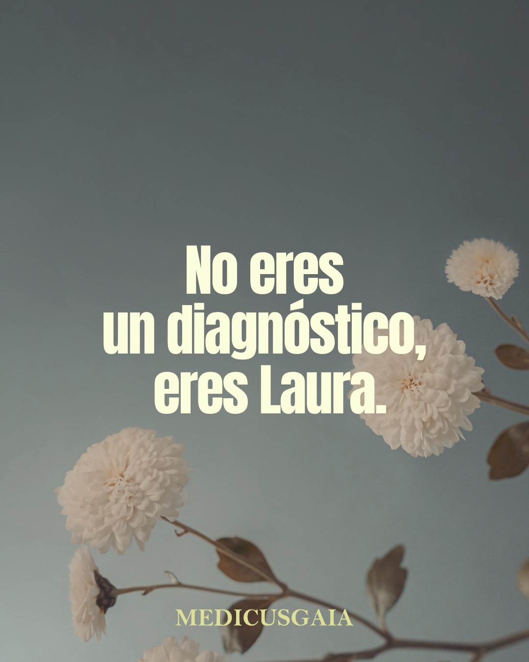 Instituto de Salud y Medicina Integrativa Medicus Gaia Facebook ad: Hoy queremos detenernos en algo esencial.