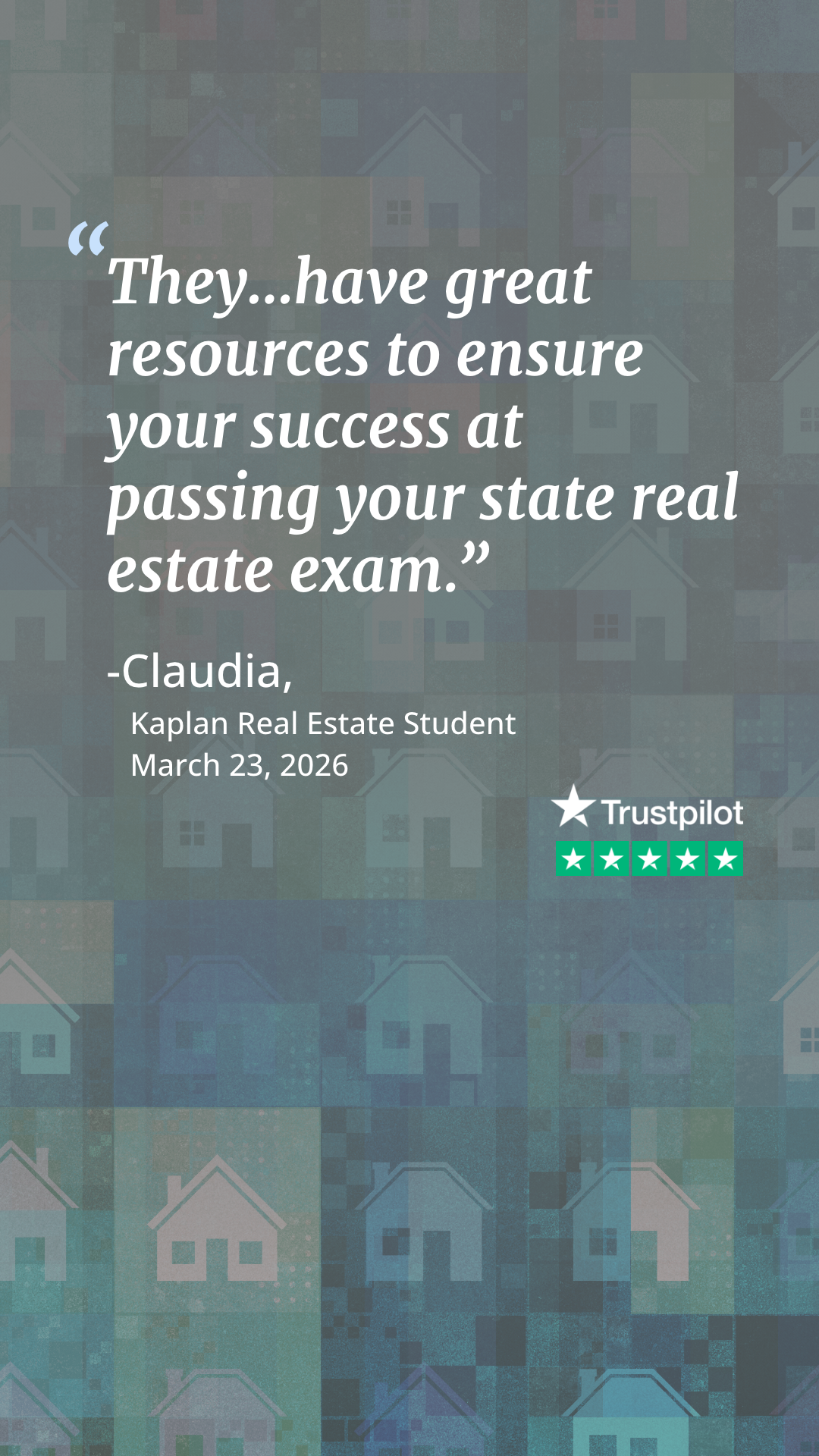 Kaplan Real Estate Education Facebook ad