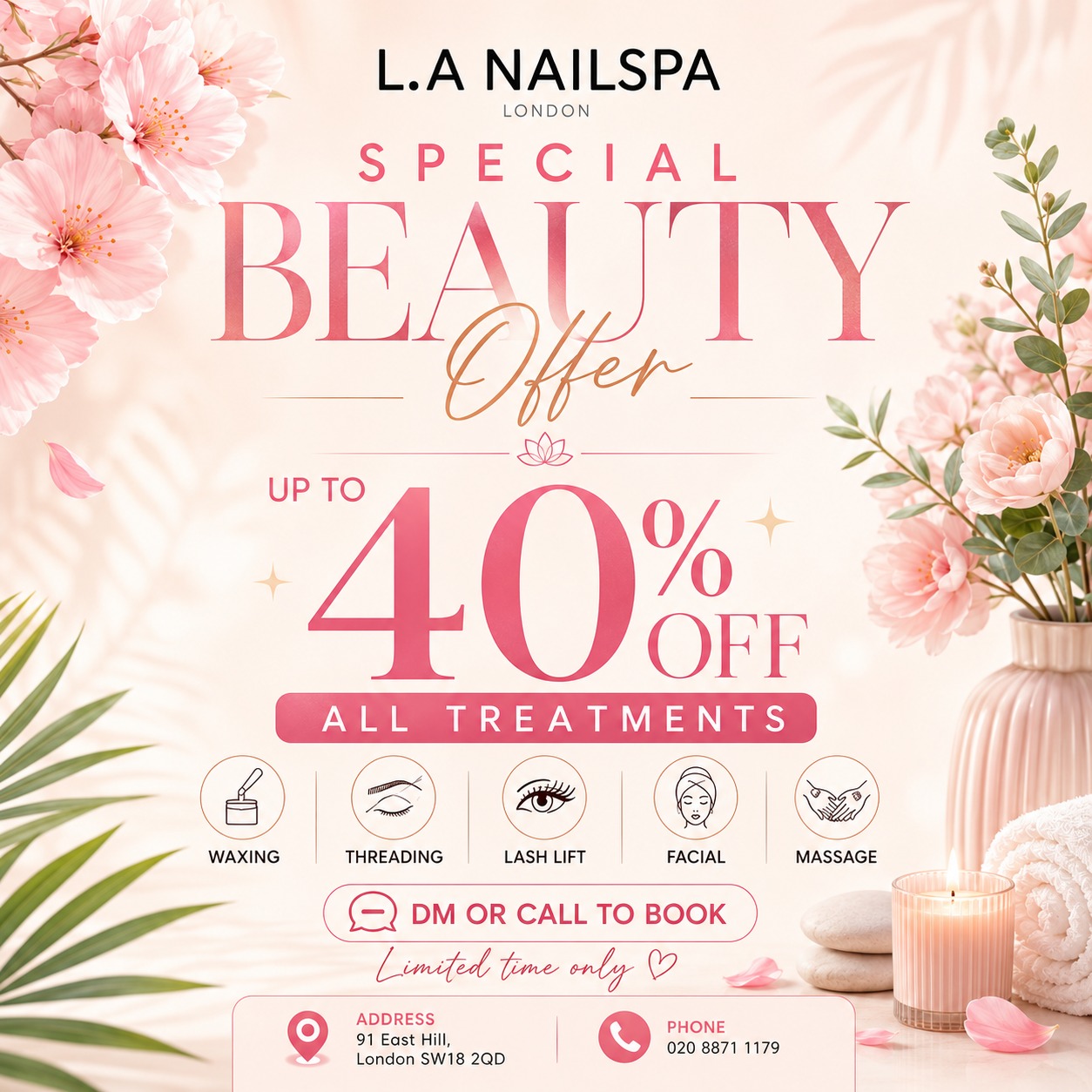L.A NailSpa Facebook ad