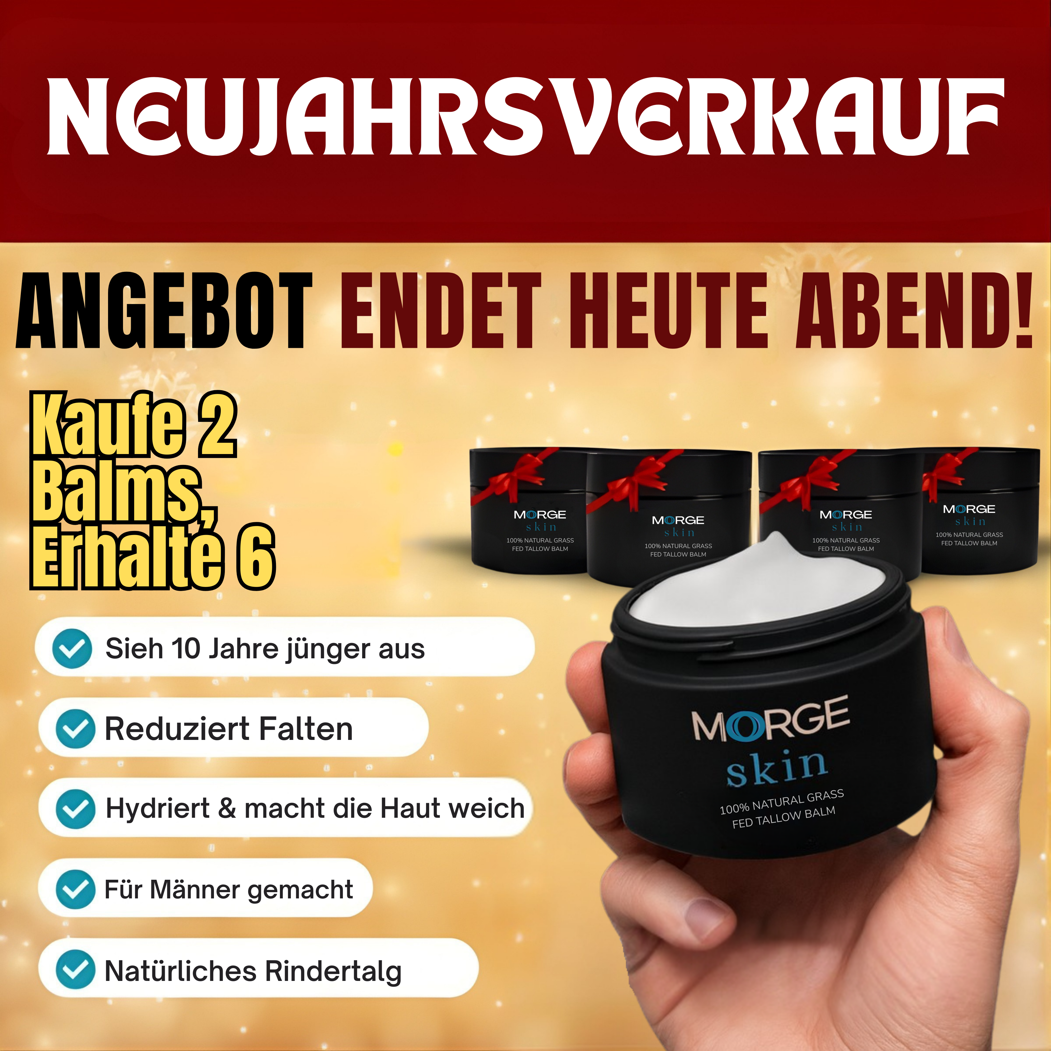Morge Skin Facebook ad