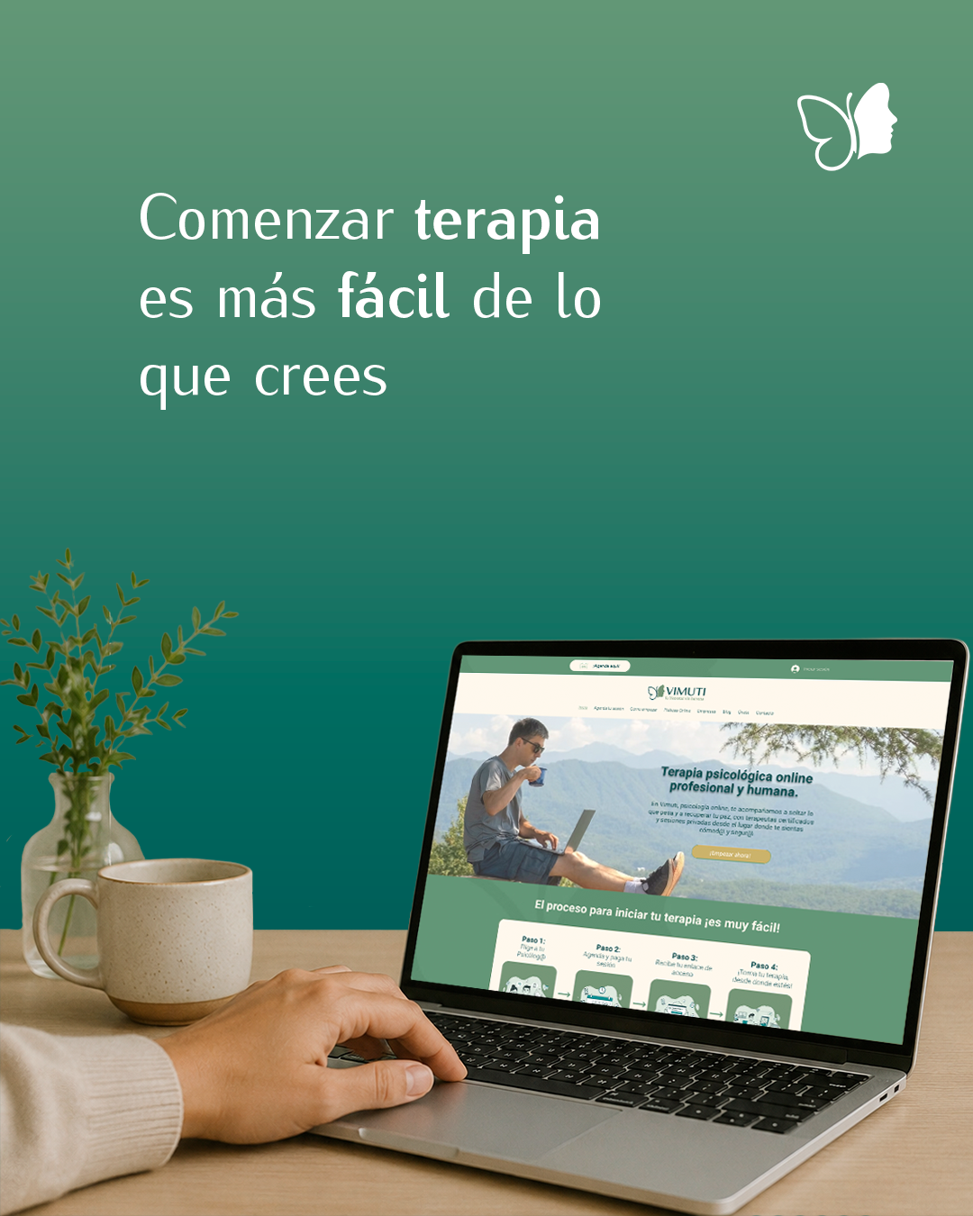 Vimuti Facebook ad: Cuidar tu salud mental no debería ser complicado.