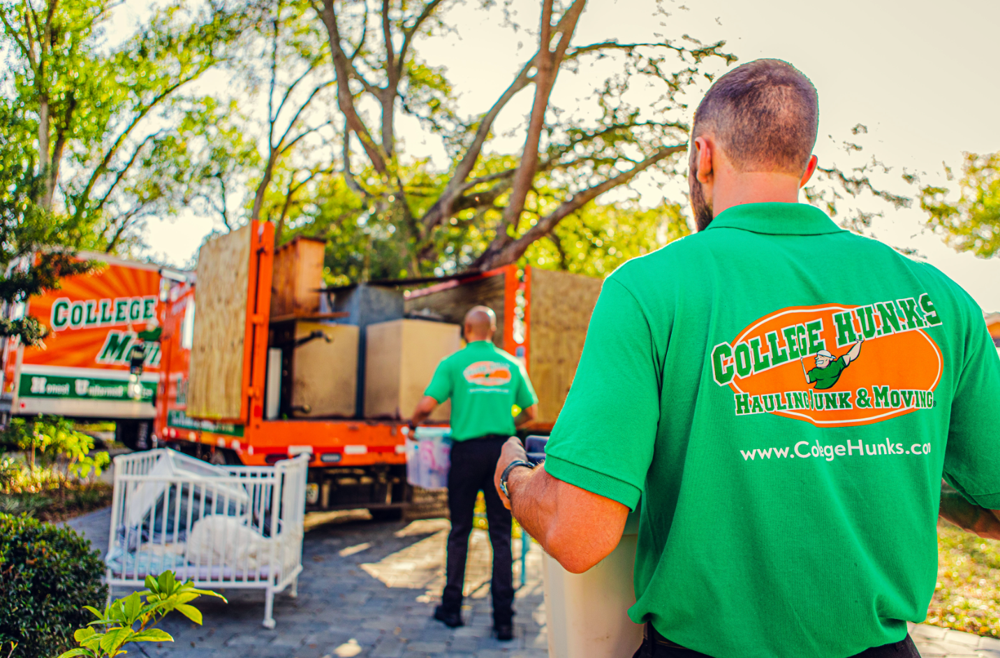 College Hunks Hauling Junk and Moving Northern Virginia Facebook ad
