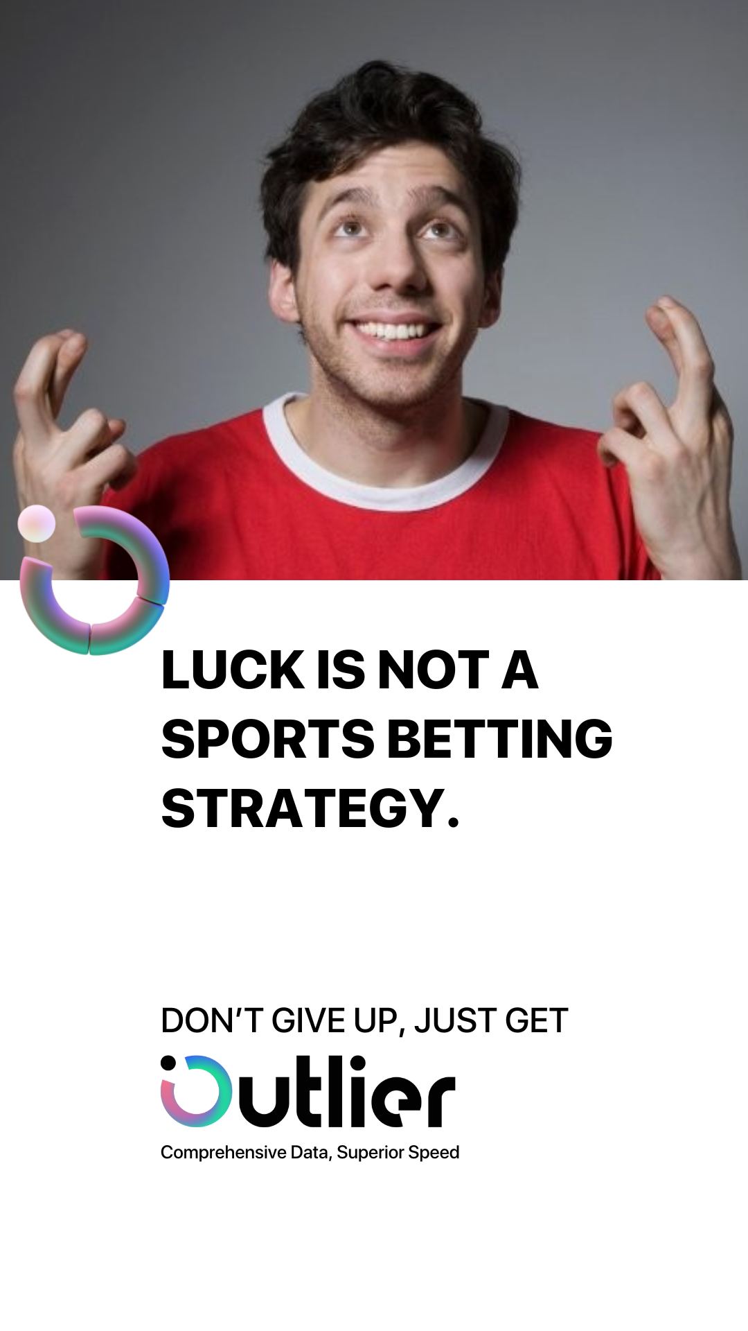 Outlier Facebook ad: Outlier: Betting Data & Tools