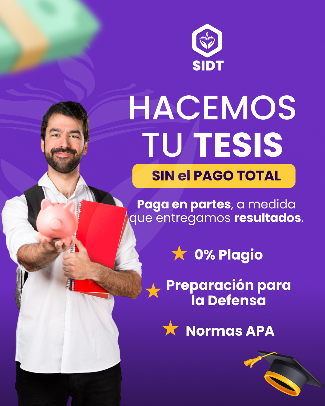 Asesoría Tesis y Capacitación SIDT Facebook ad: Ver cómo funciona