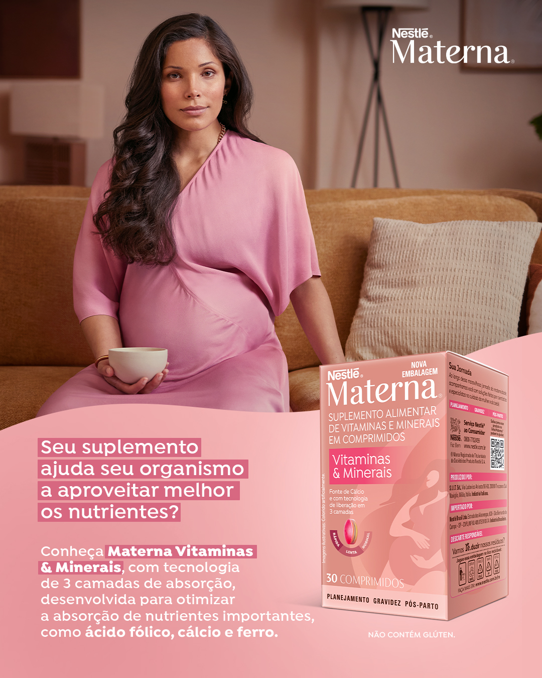Nestle Materna Brasil Facebook ad from Jul 20, 2026