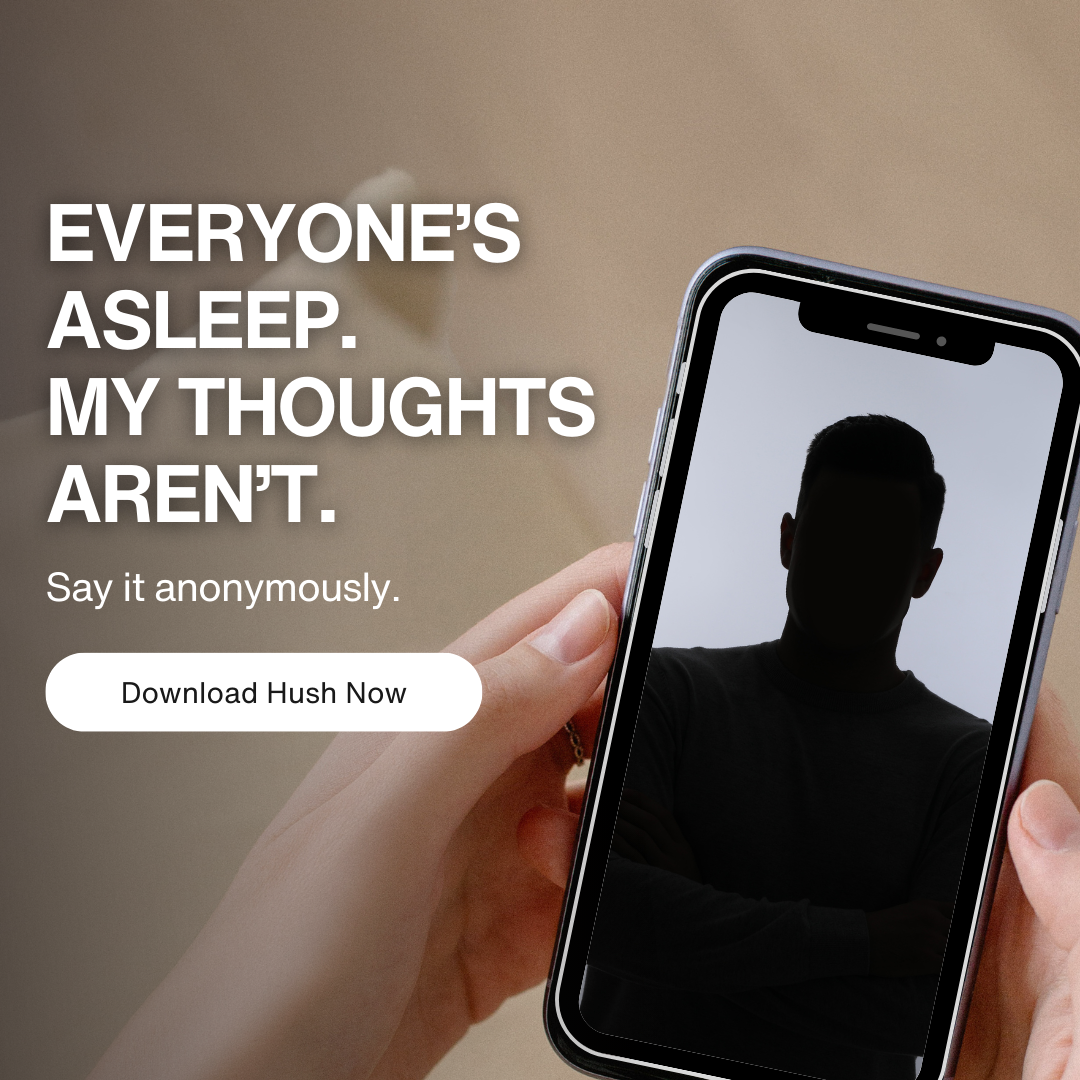 Hush - Express Freely Facebook ad