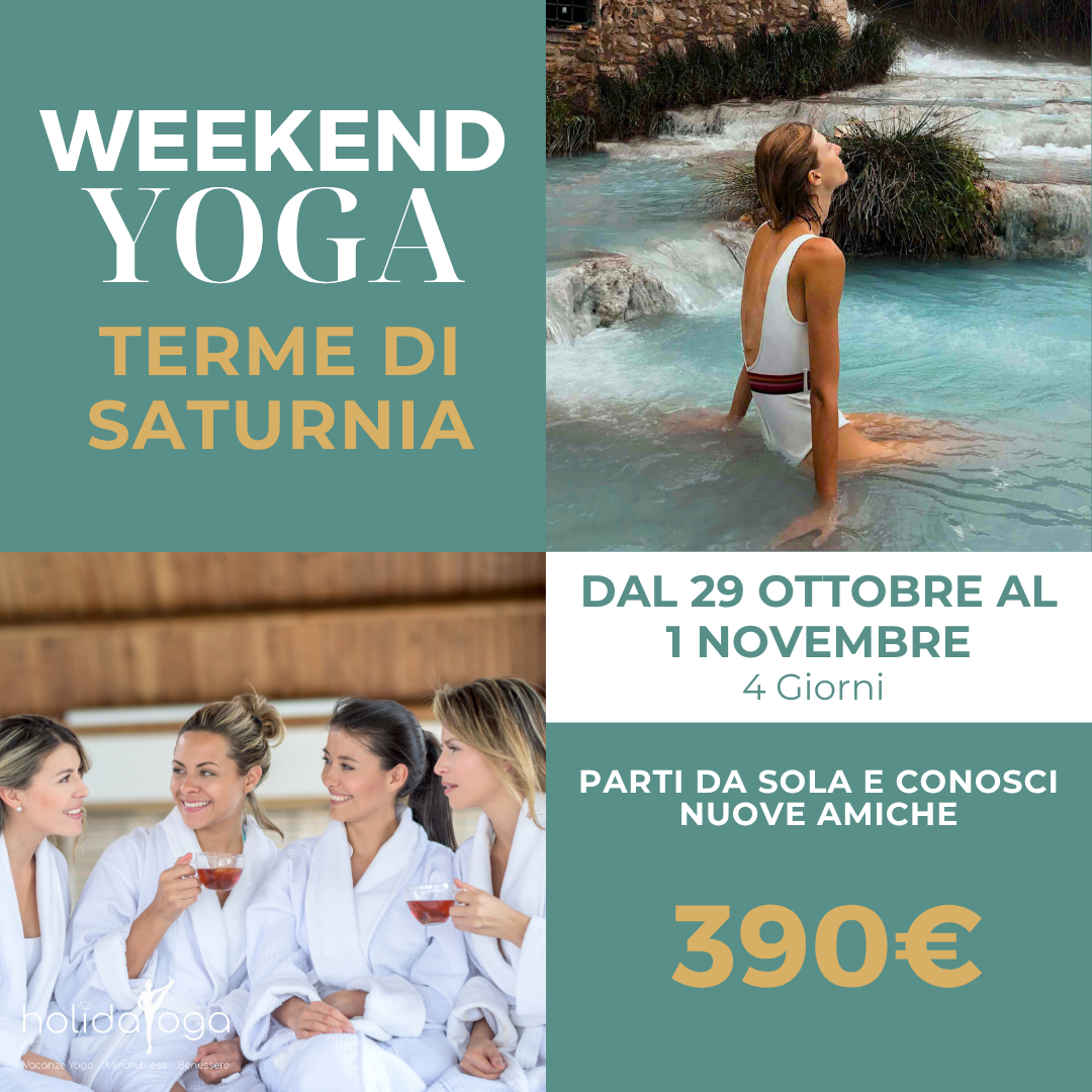 Holidayoga Facebook ad: Weekend di Benessere