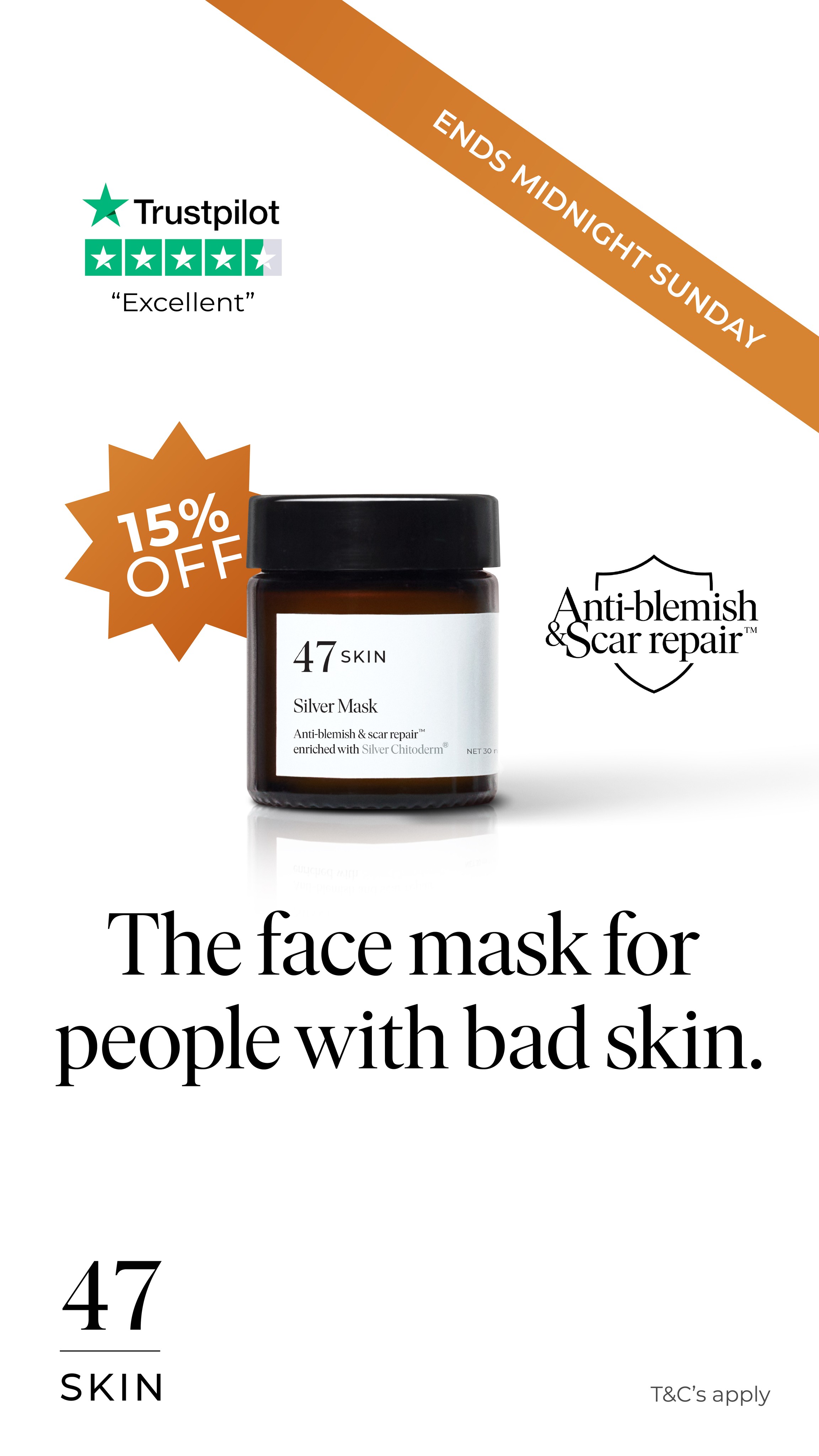 47Skin Facebook ad