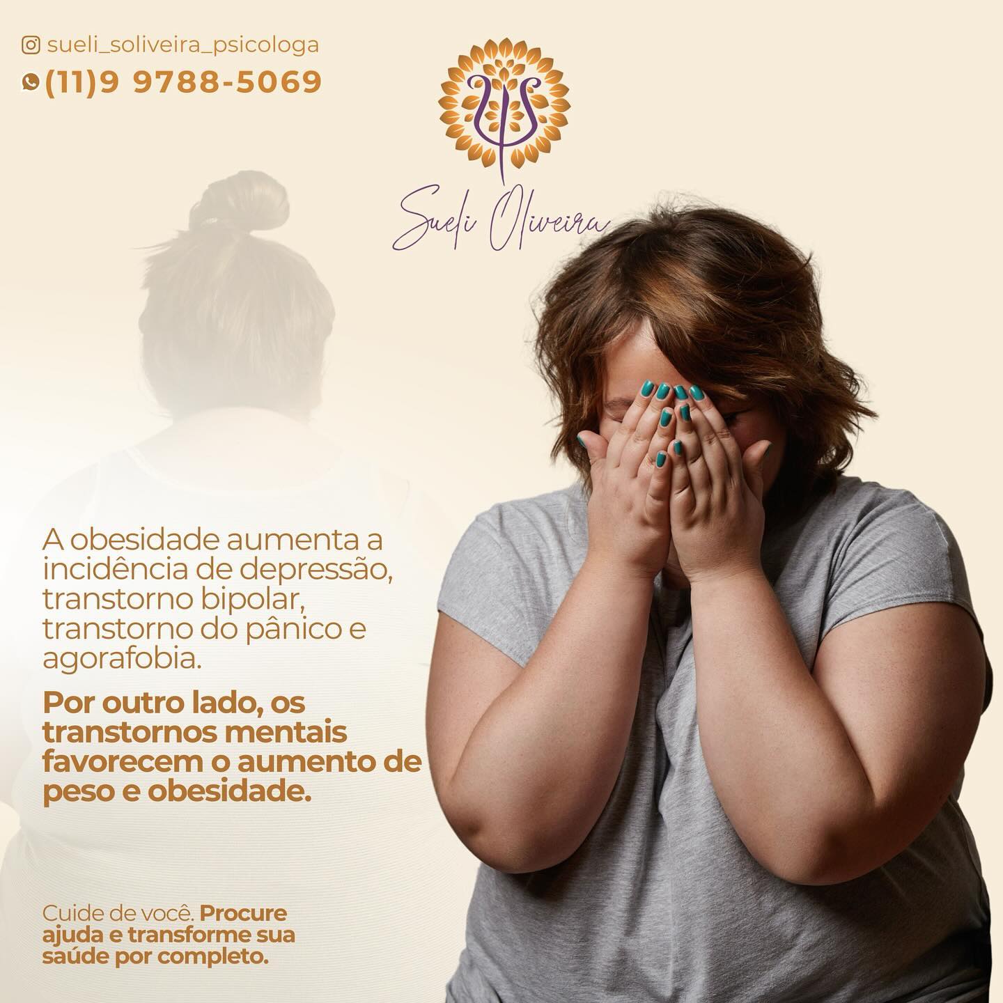 sueli_soliveira_psicologa Facebook ad: Procure ajuda. cuide do seu bem maior….VOCÊ….