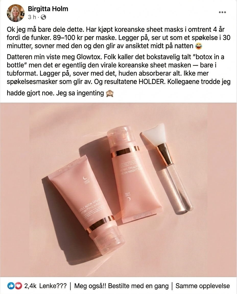 Glowtoxx Facebook ad