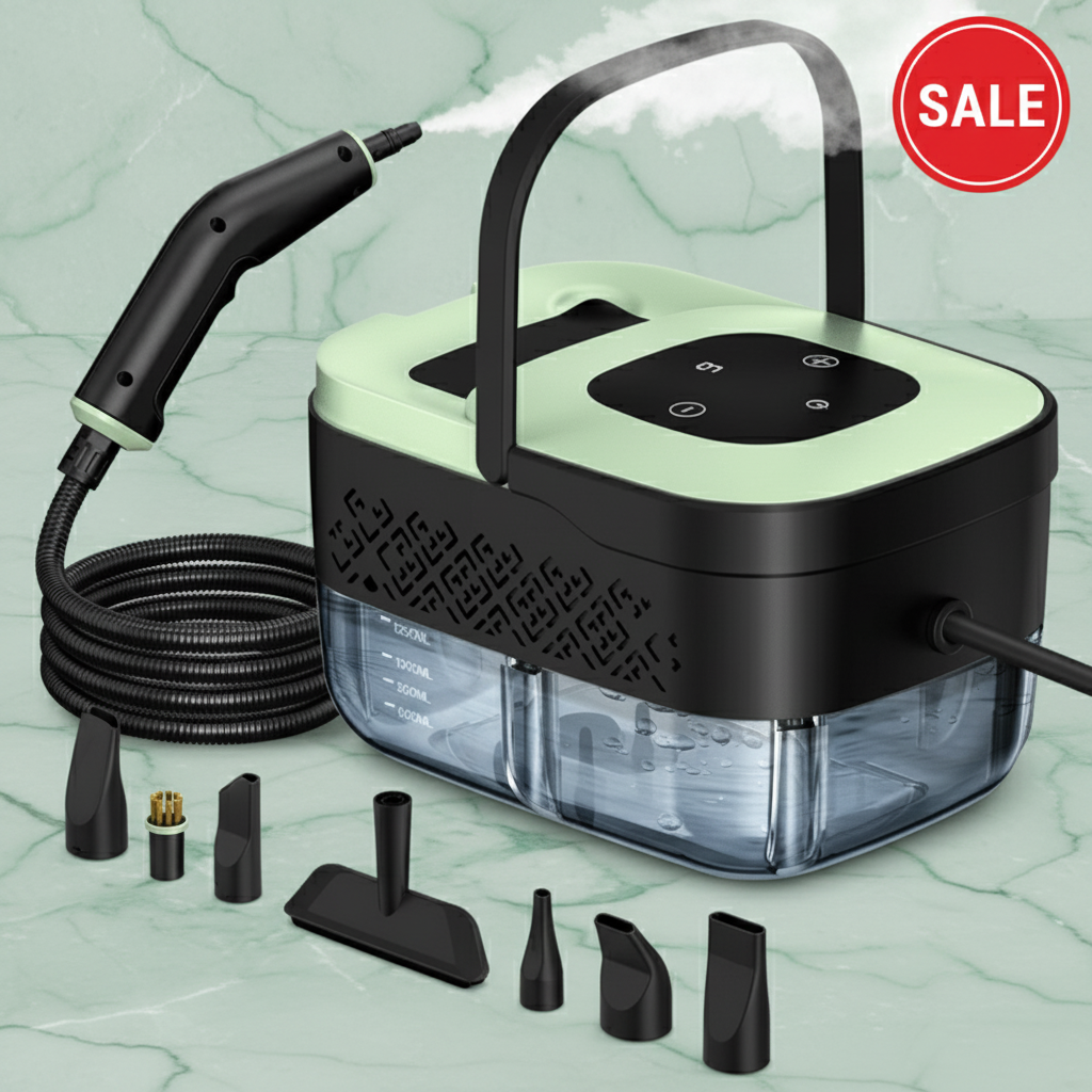 Sunnyale2 Facebook ad: Aless Portable High Steam Cleaner
