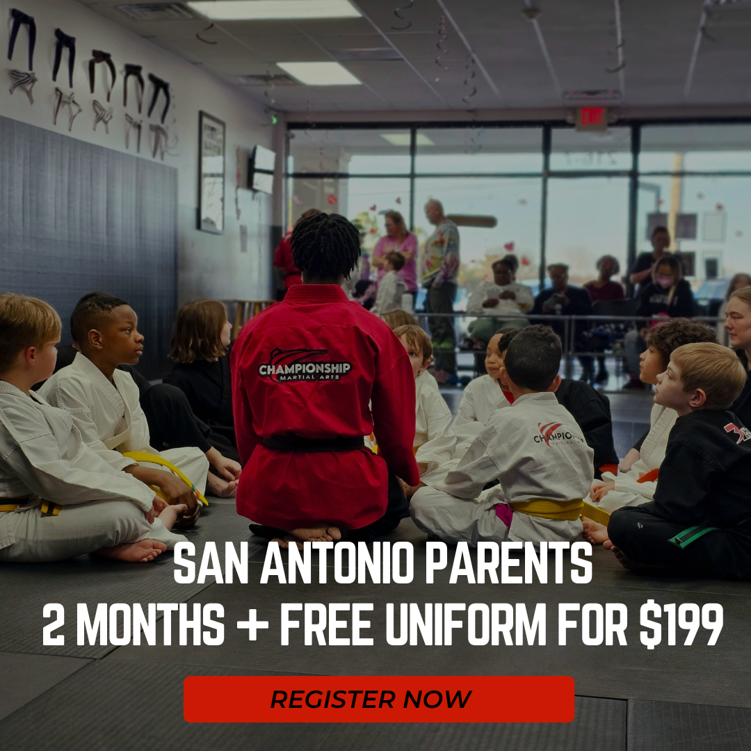 Championship Martial Arts San Antonio Facebook ad