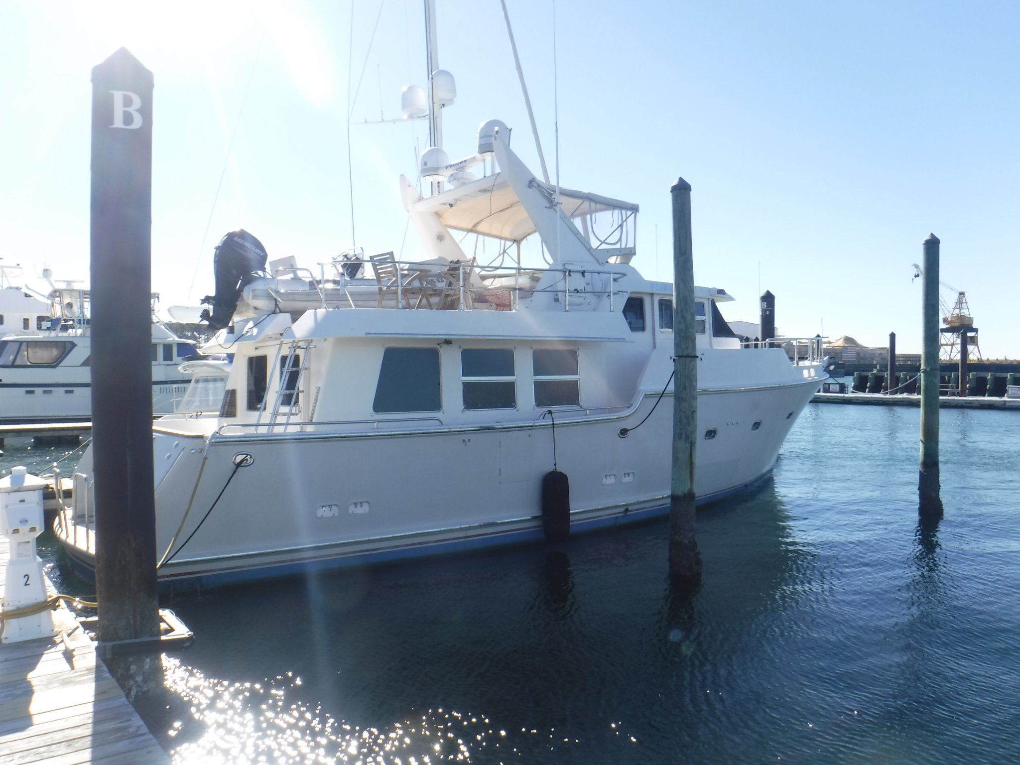 Dave Robinson Facebook ad: 1997 Nordhavn 50
