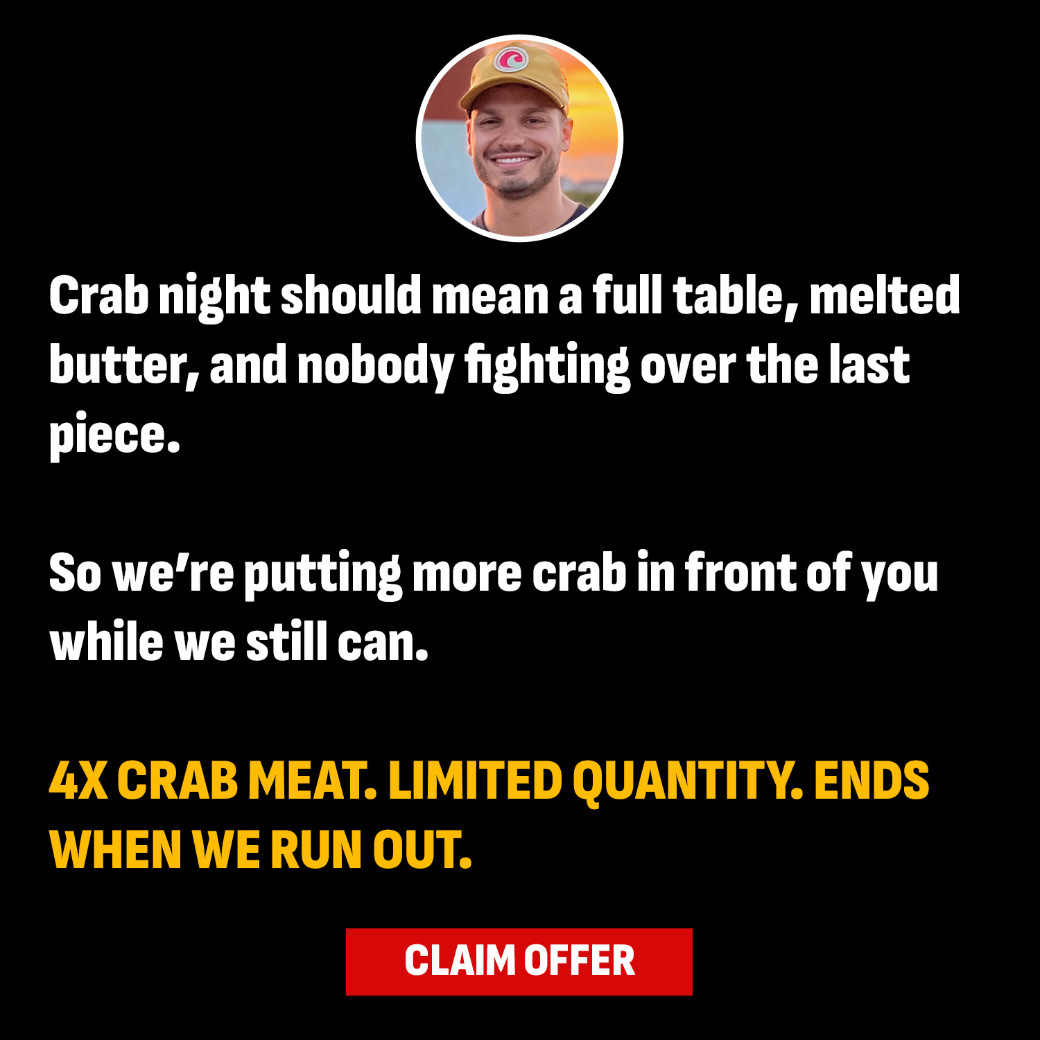 PrimeFish Seafood Co. Facebook ad