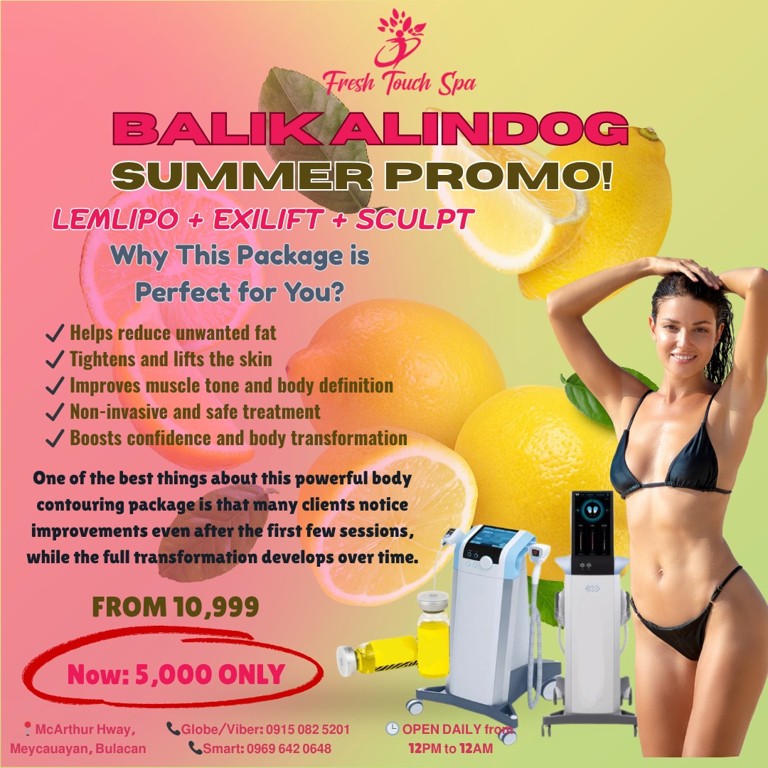 Fresh Touch Spa and Aesthetics Meycauayan Branch Facebook ad