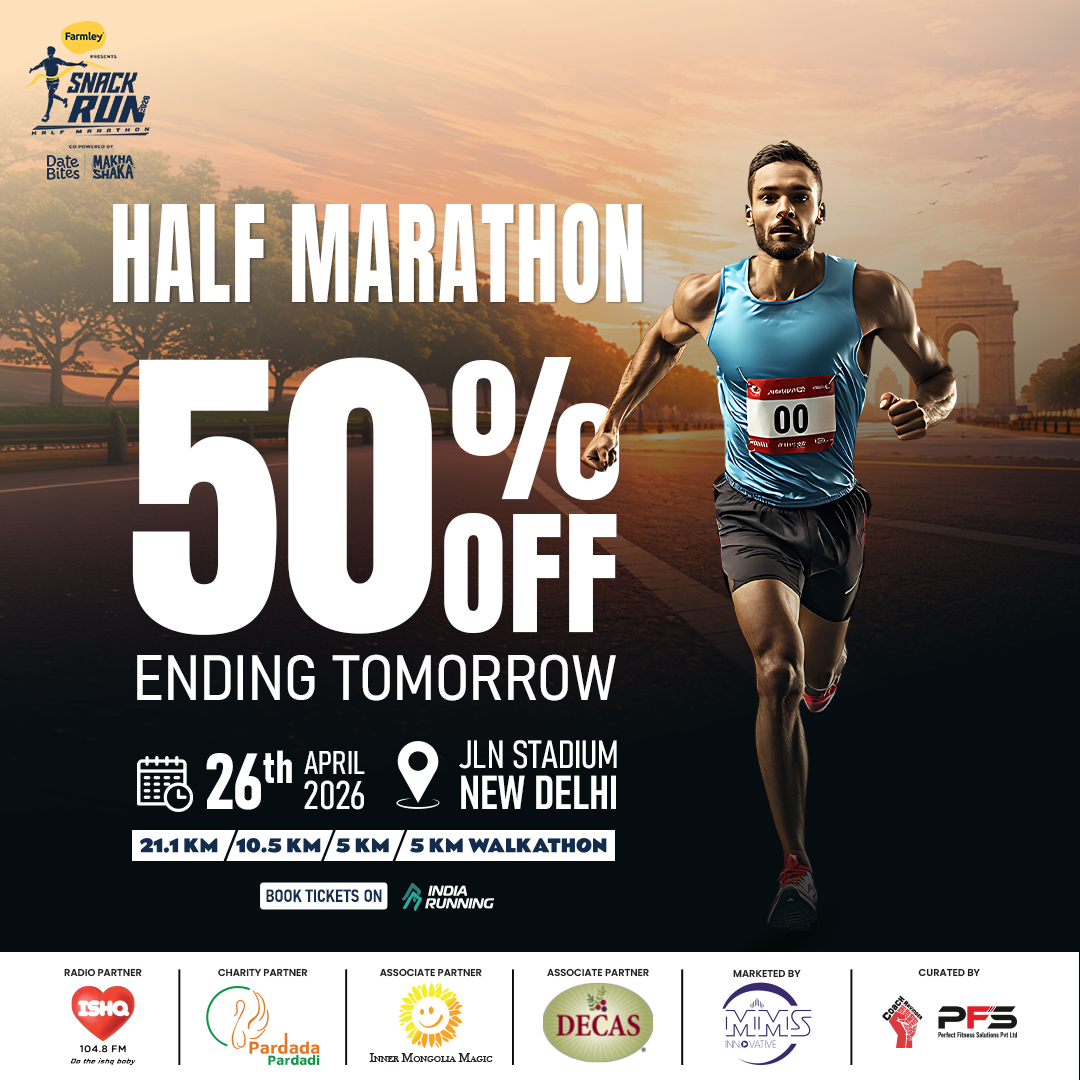 Farmley Snack Run Facebook ad: Hurry! 50% OFF Ending Soon