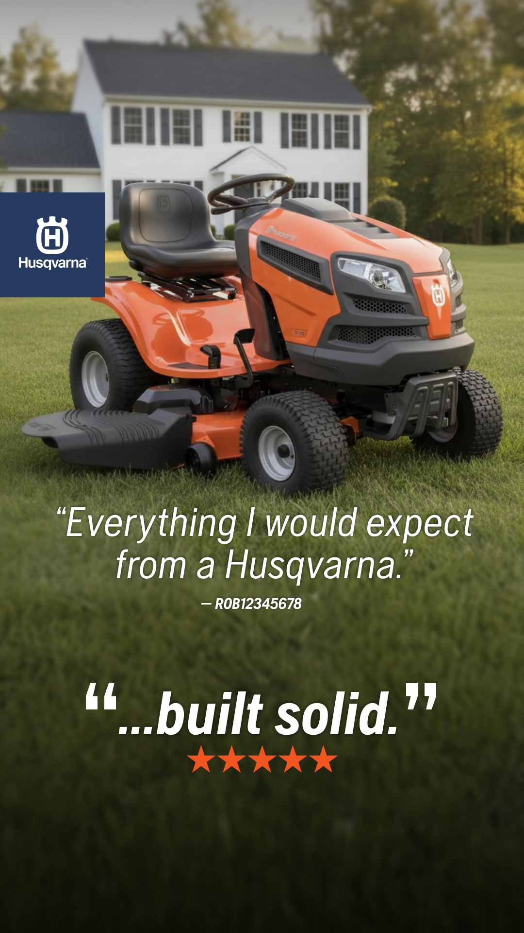 Husqvarna Facebook ad