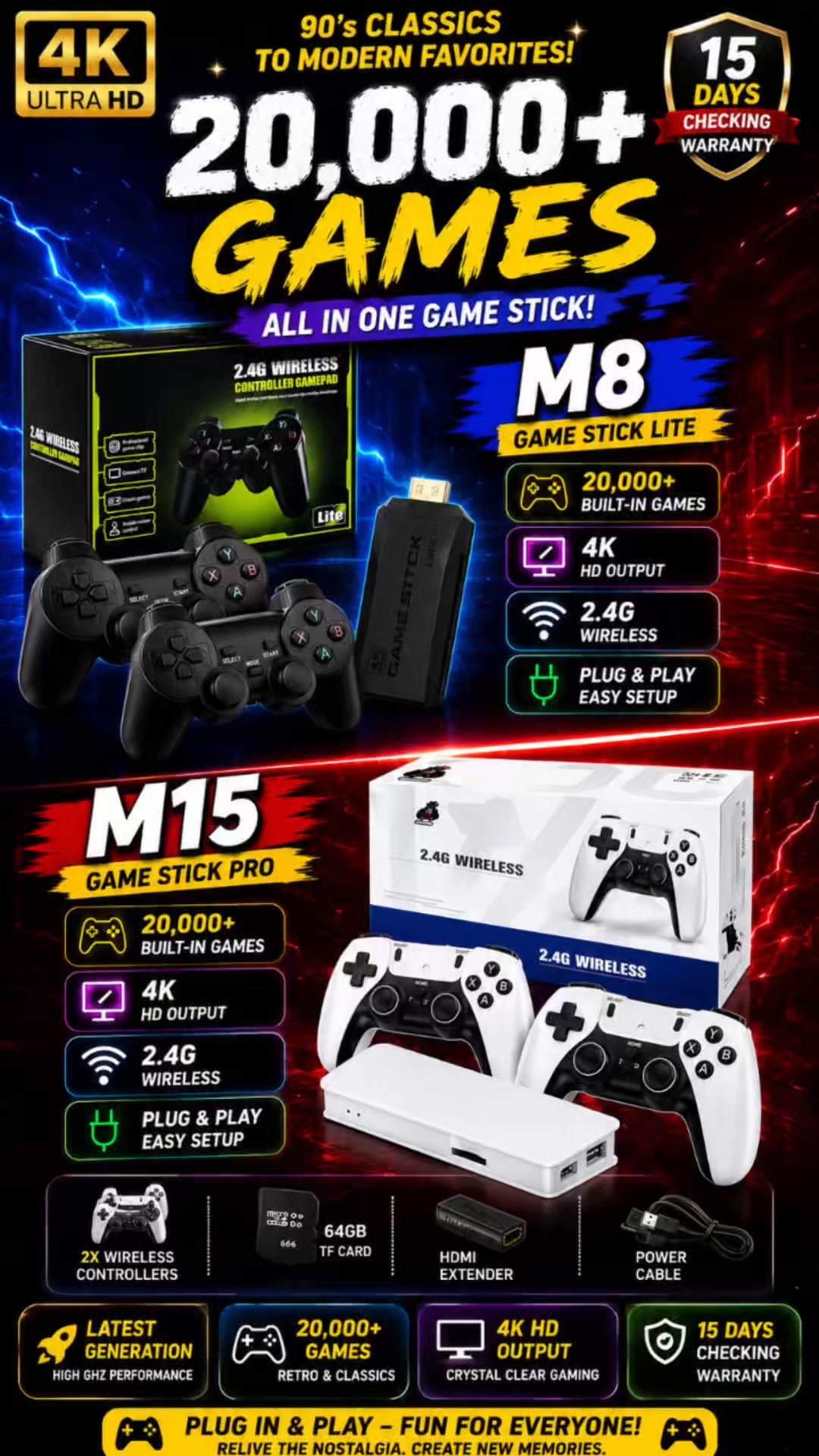 House Of Gadgets Facebook ad: Play Thousands of Retro Games Instantly
