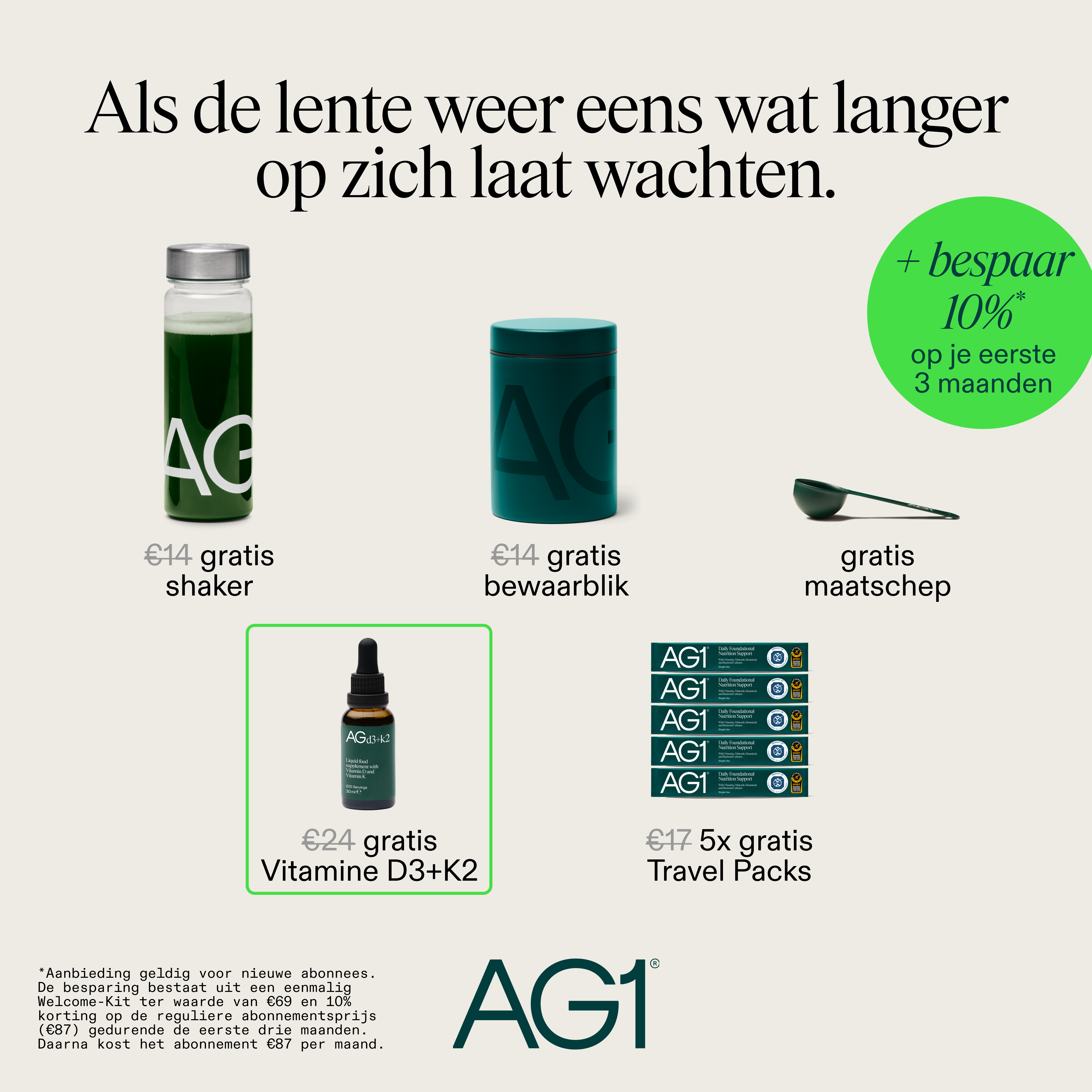 AG1 by Athletic Greens Facebook ad