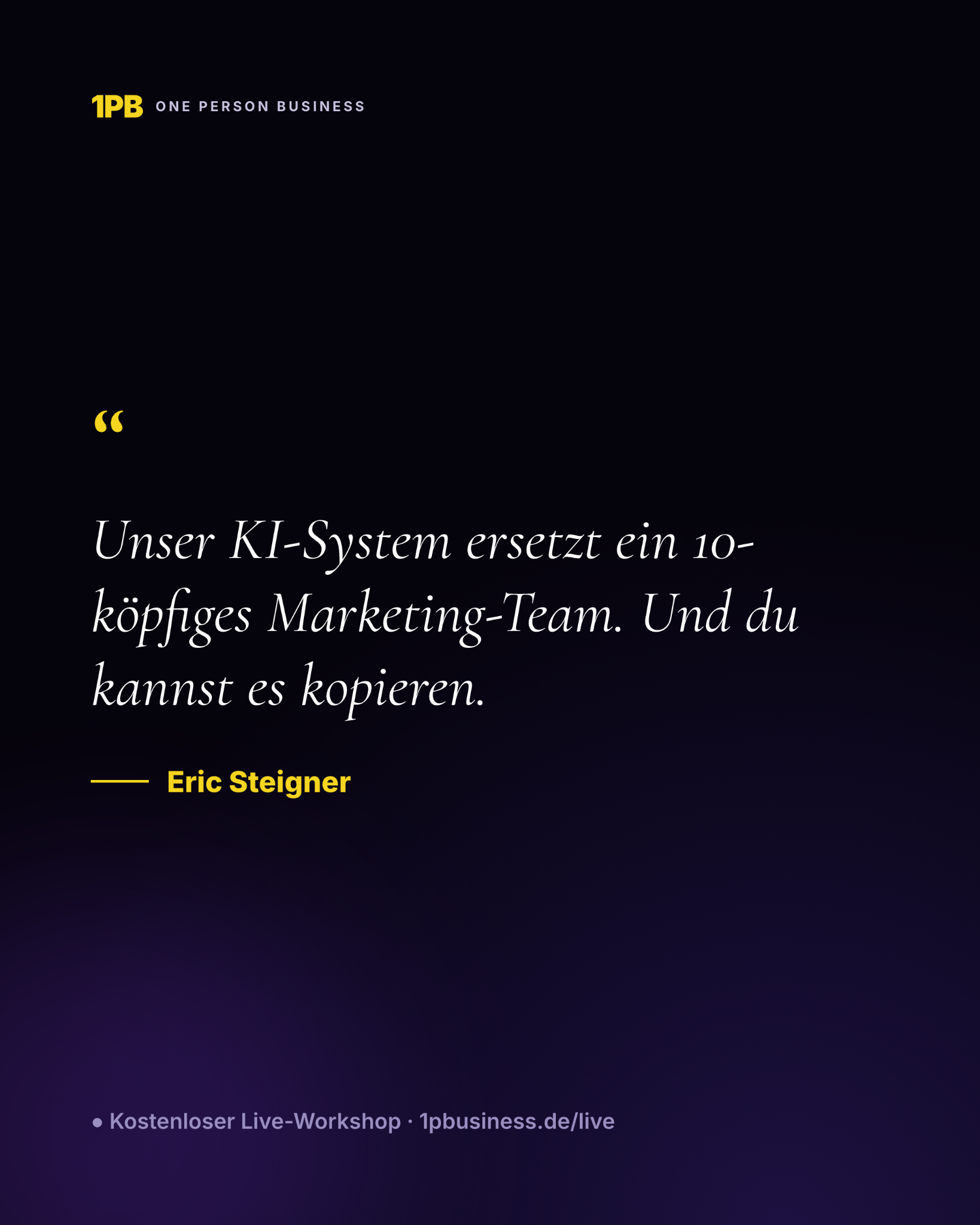 Speedscaling.de Facebook ad