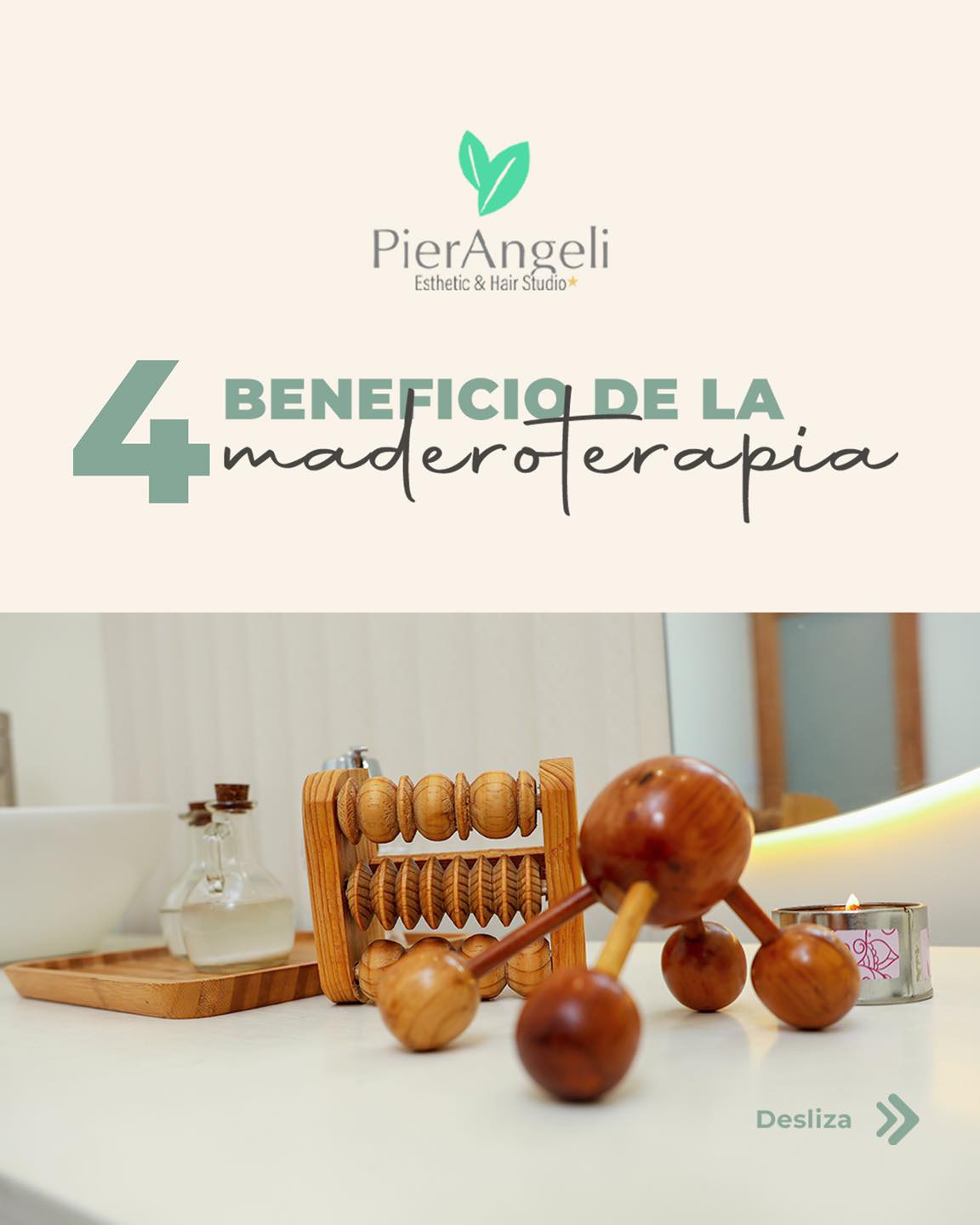 PierAngeli Esthetic & Hair Studio Facebook ad: 𝗘𝘀𝗰𝘂𝗹𝗽𝗲, 𝗱𝗲𝗳𝗶𝗻𝗲 𝘆 𝗿𝗲𝗮𝗳𝗶𝗿𝗺𝗮.