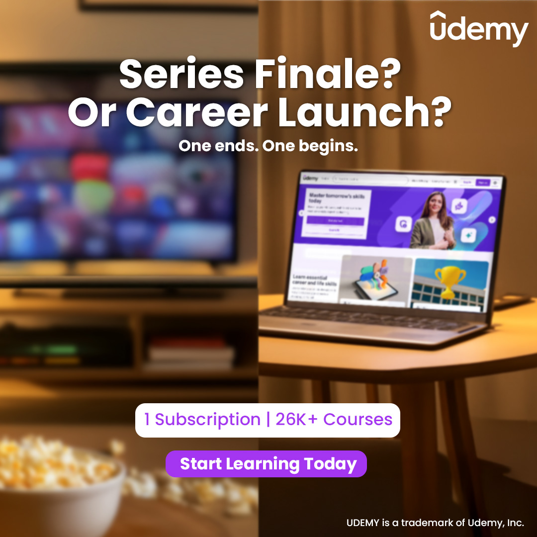 Udemy Facebook ad
