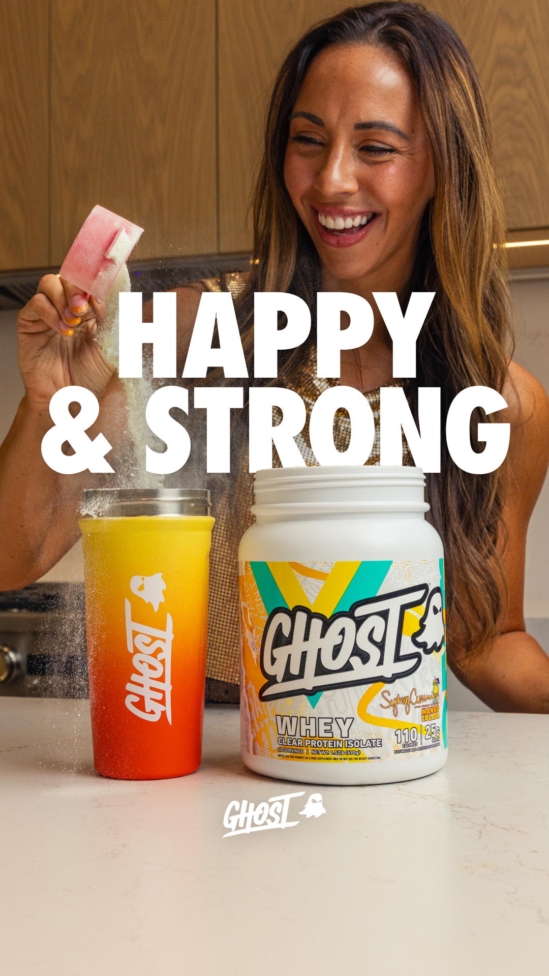 GHOST Facebook ad