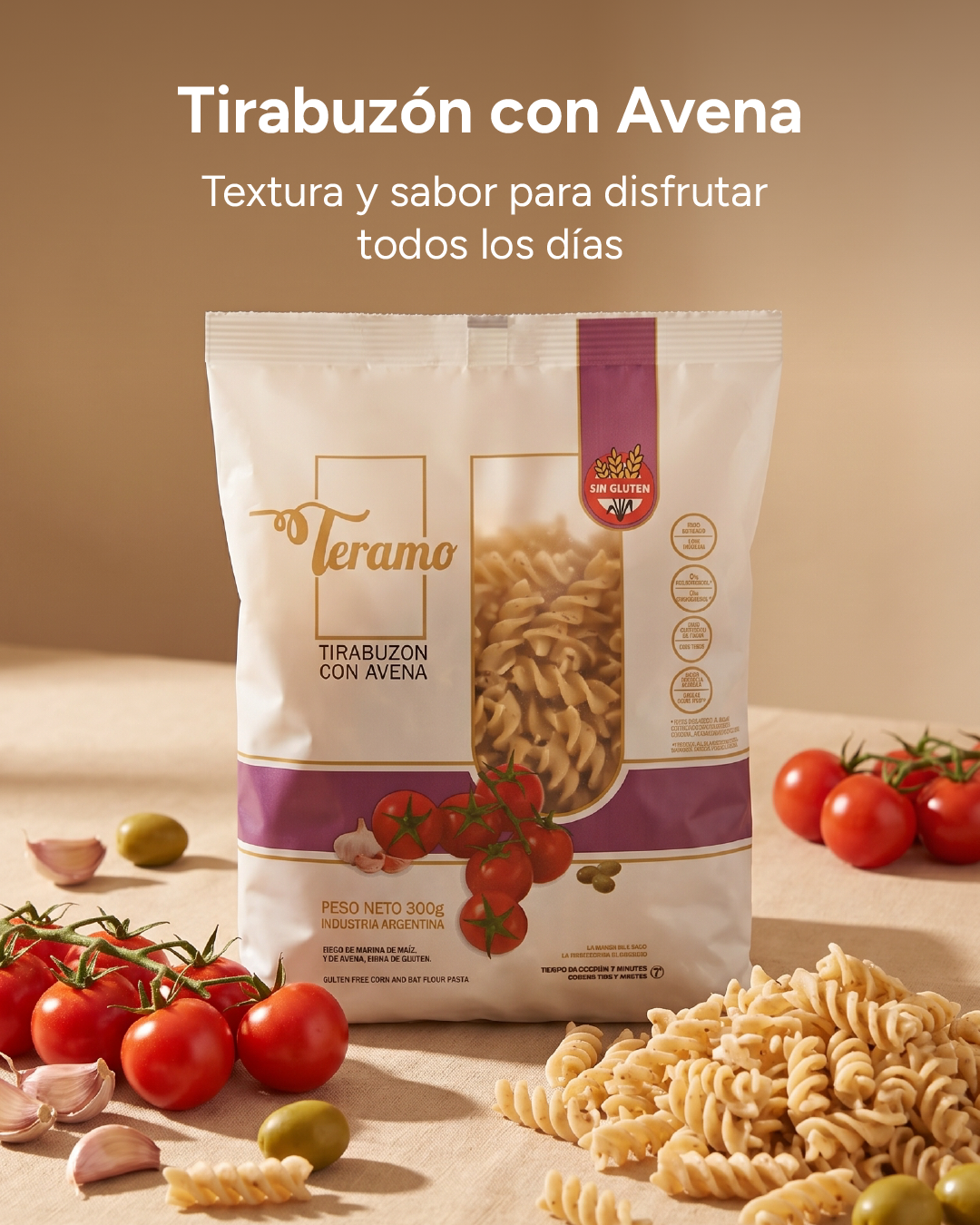 Teramo pastas Facebook ad: Teramo | Pastas sin gluten
