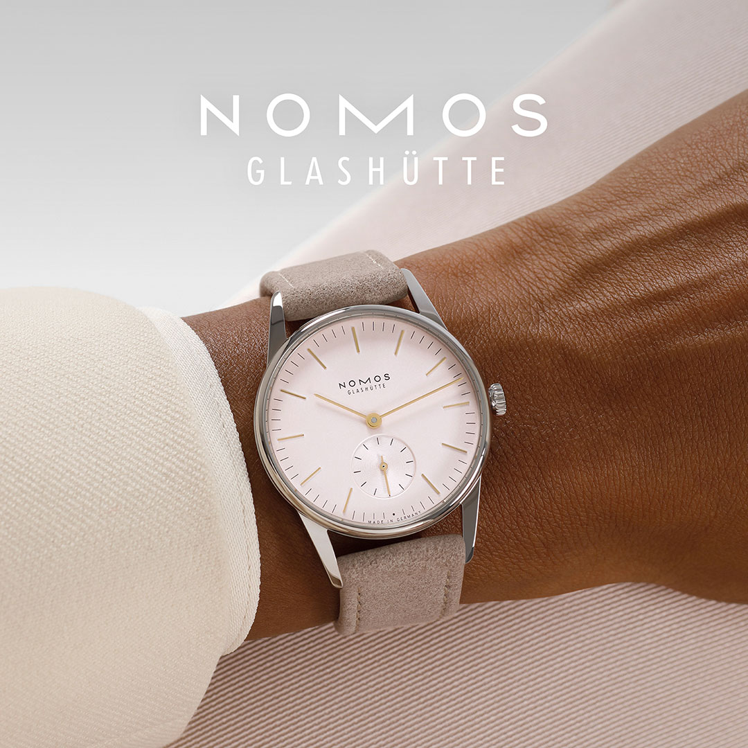 NOMOS Glashütte Facebook ad: Style statement for the wrist