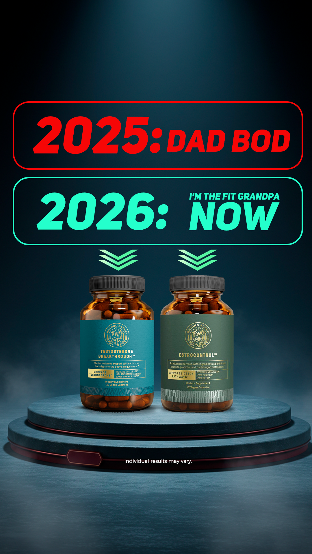 Beyond Alpha Facebook ad