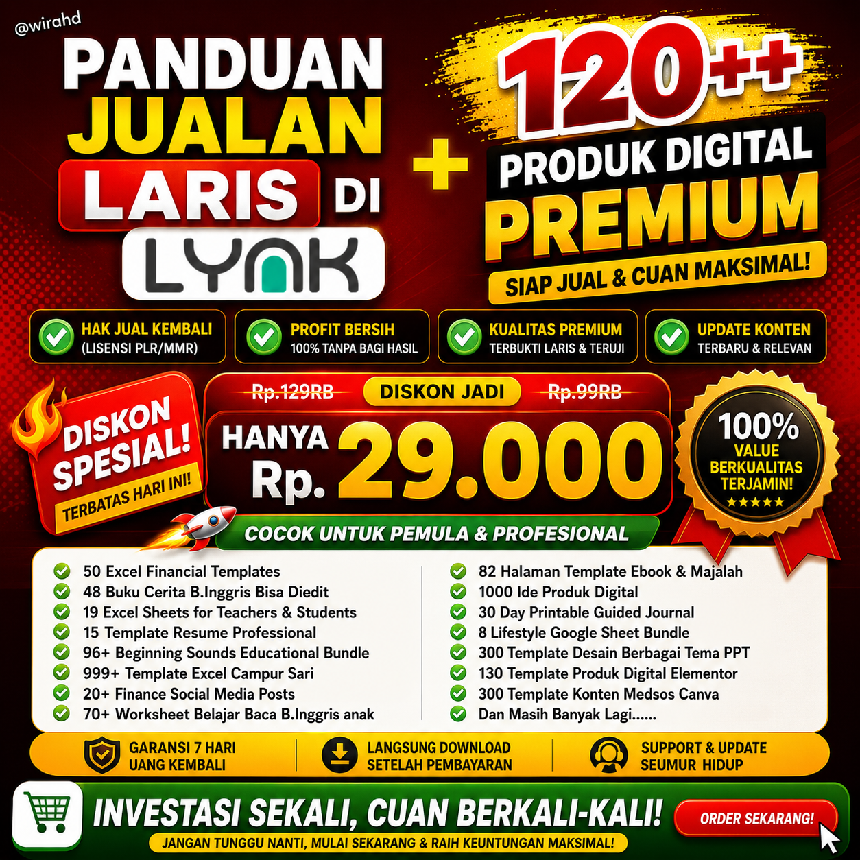 wirahd Facebook ad